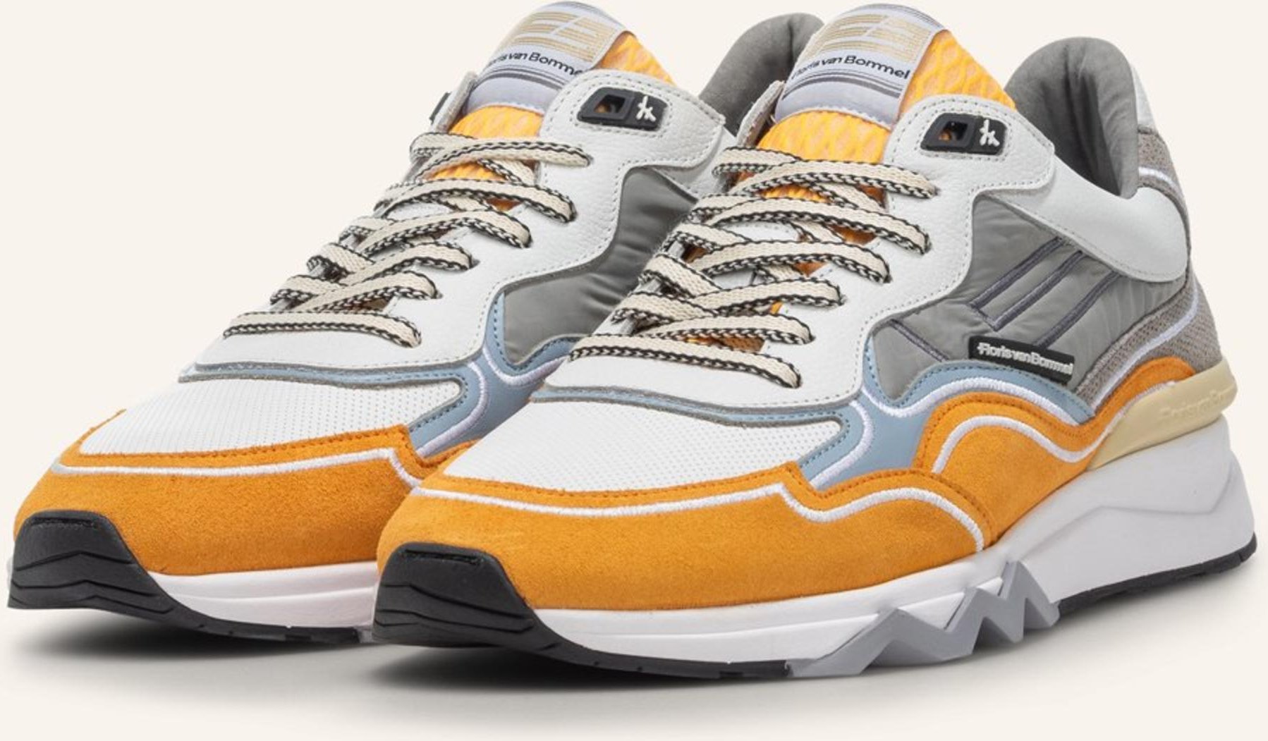 Floris Van Bommel Sneaker De Zager 03 orange