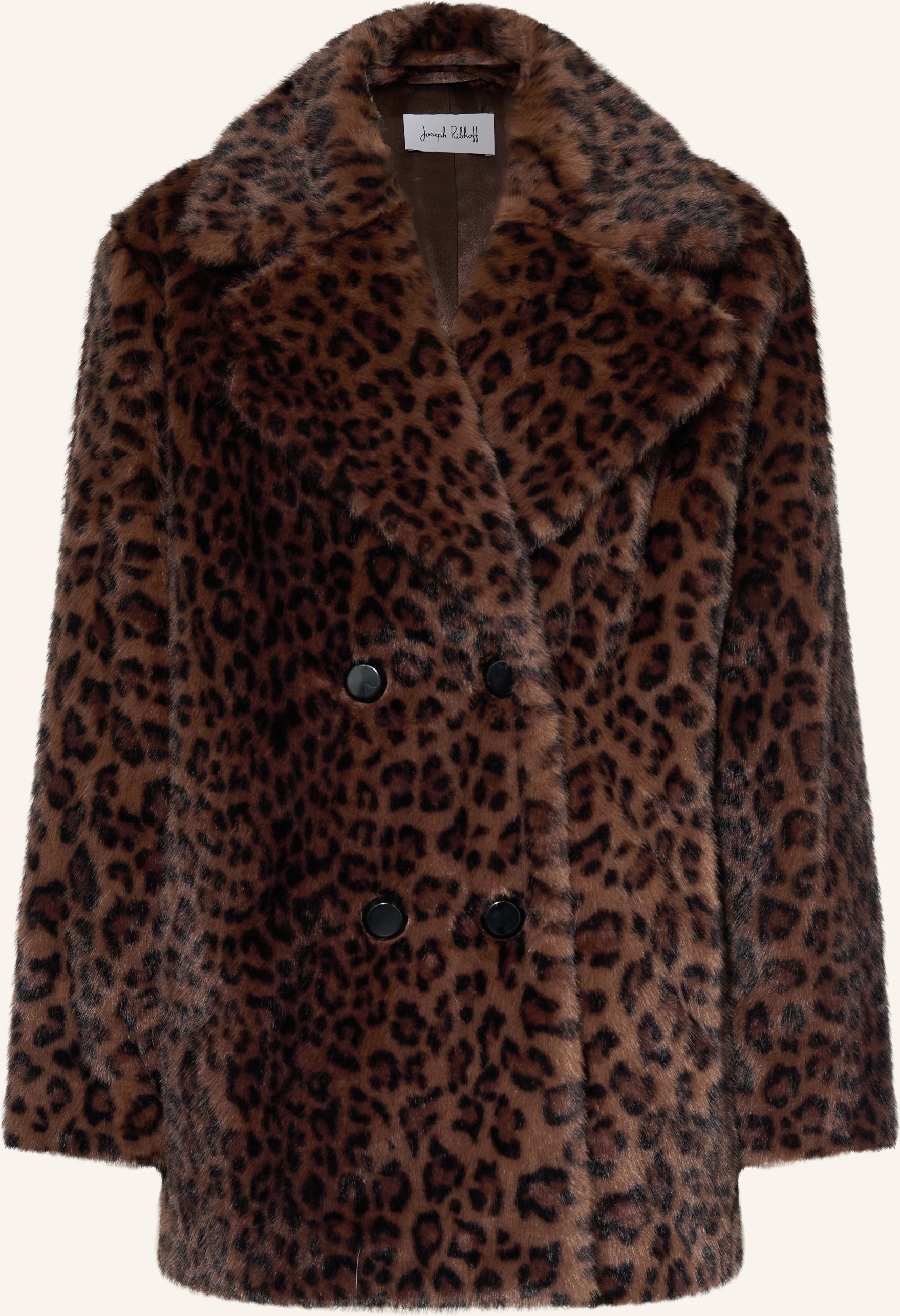 Joseph Ribkoff Kunstfell-Jacke schwarz