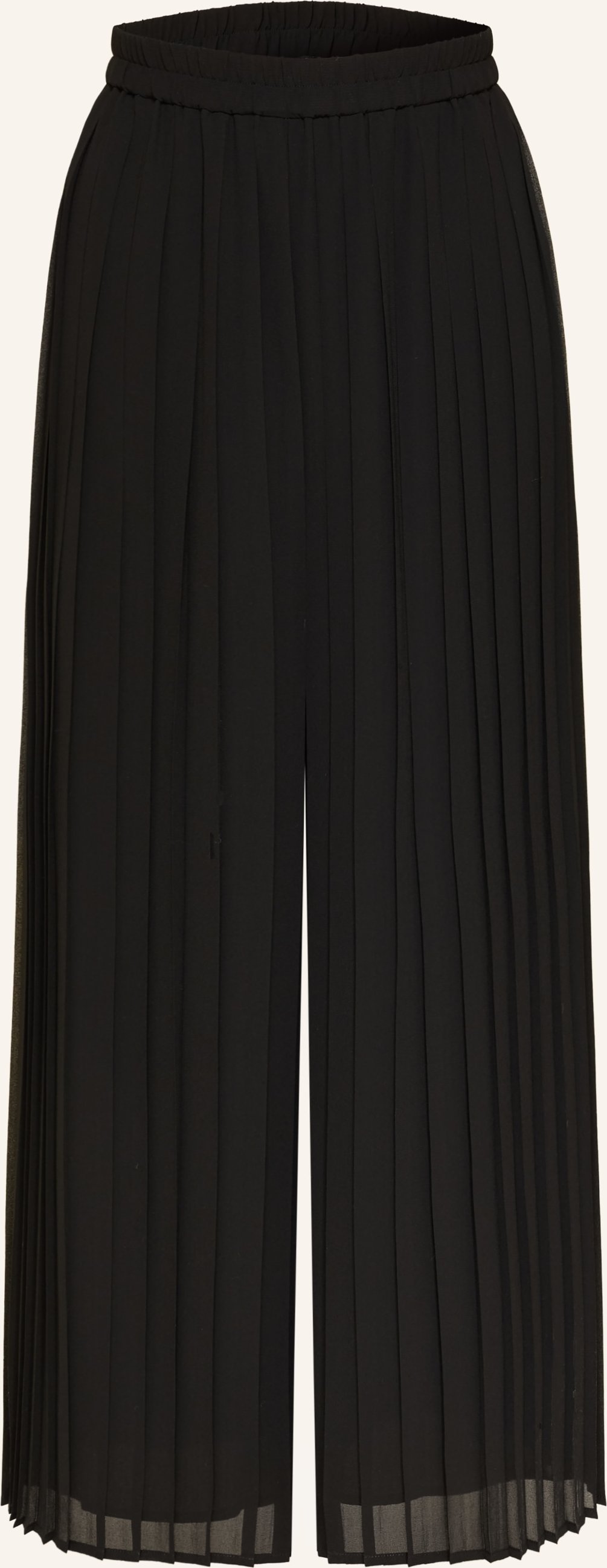 Van Laack Marlenehose Mit Plissees schwarz