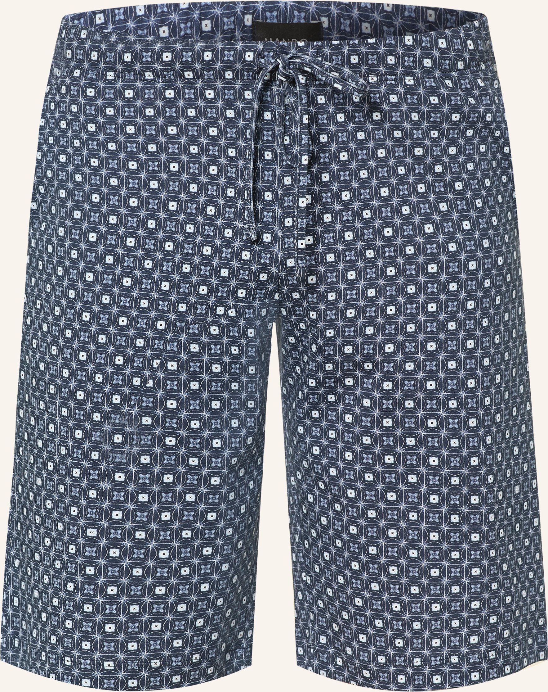 Hanro Lounge-Shorts Night & Day blau