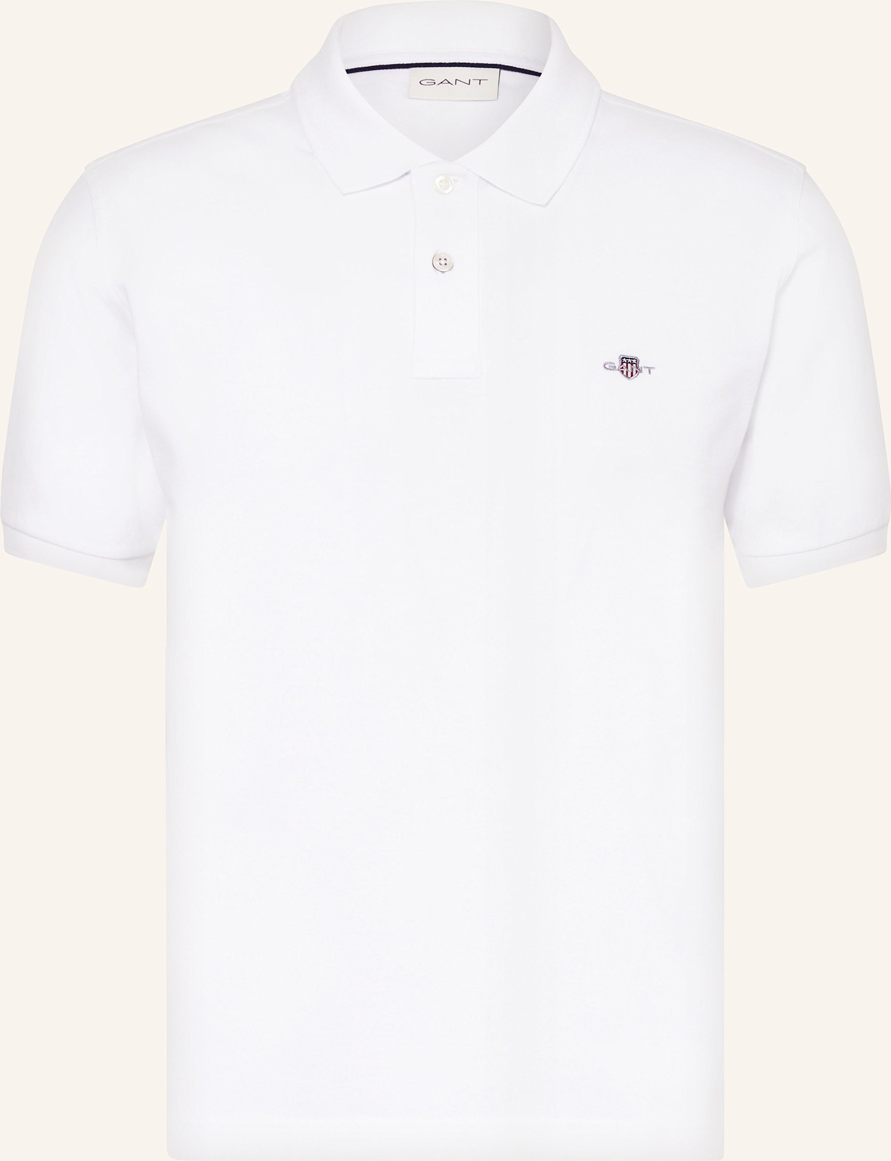 Thumbnail - Gant Piqué-Poloshirt weiss