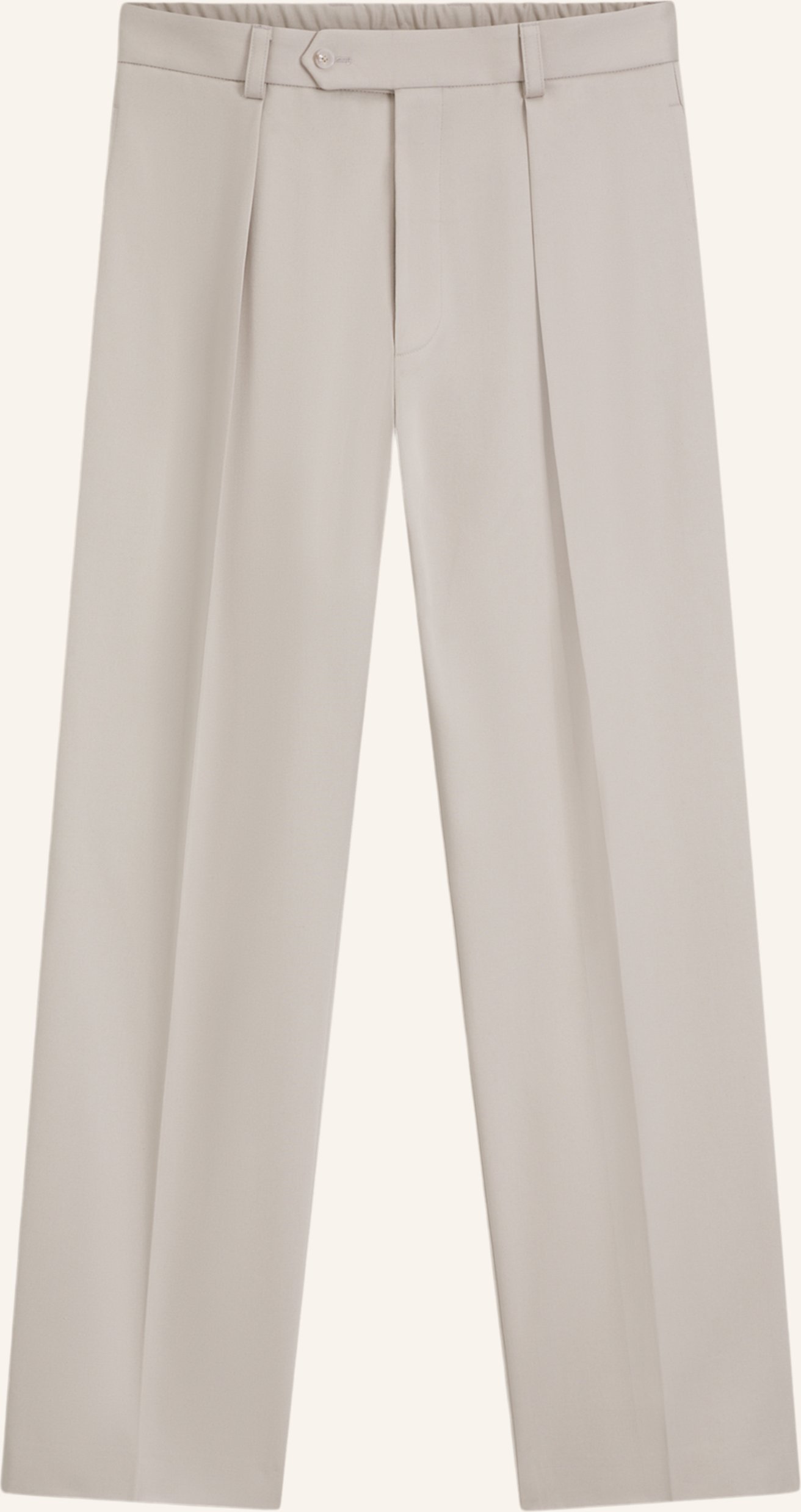 Boss Business Hose Trousers-252_Db Relaxed Fit beige