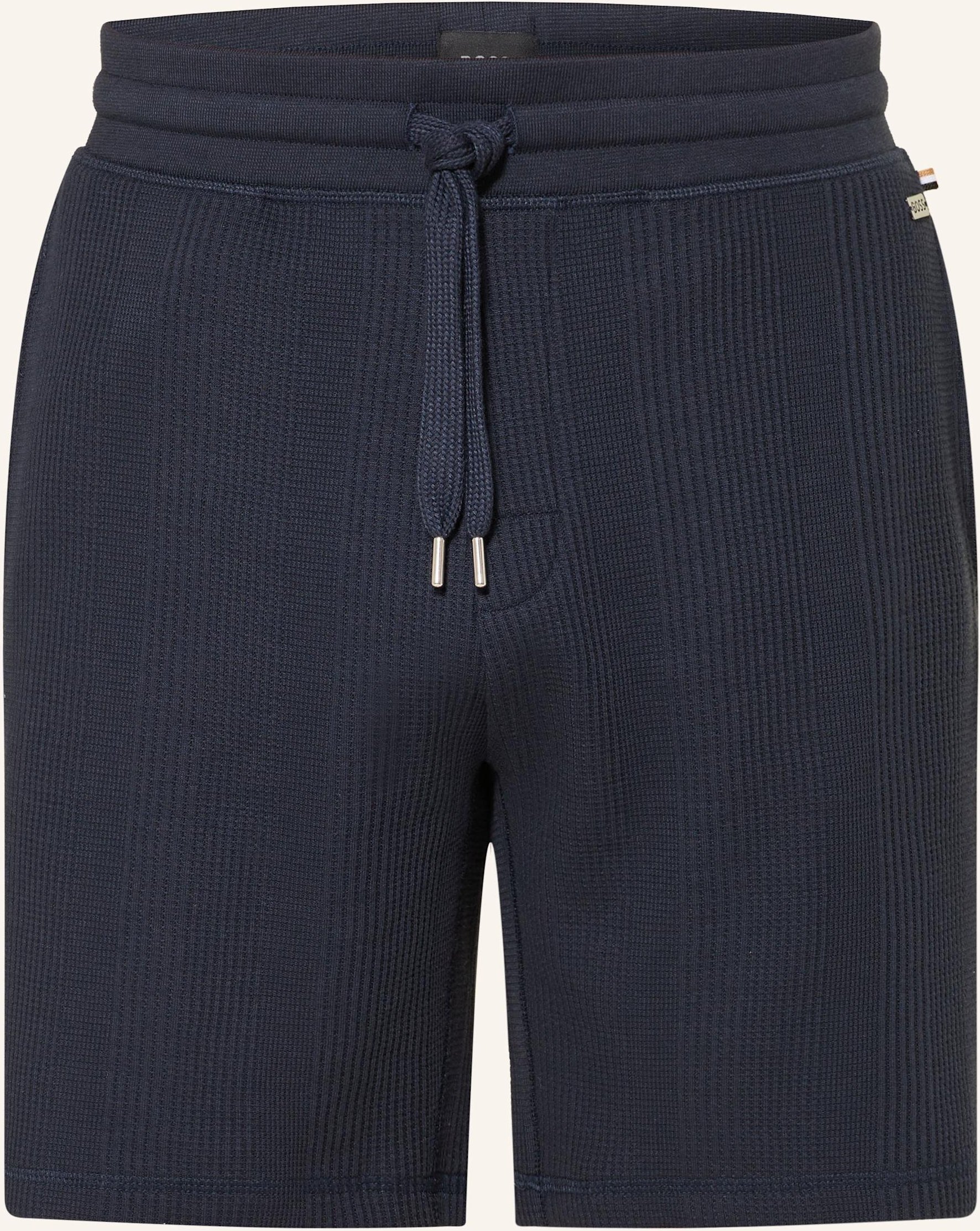 Boss Schlafshorts Structure blau