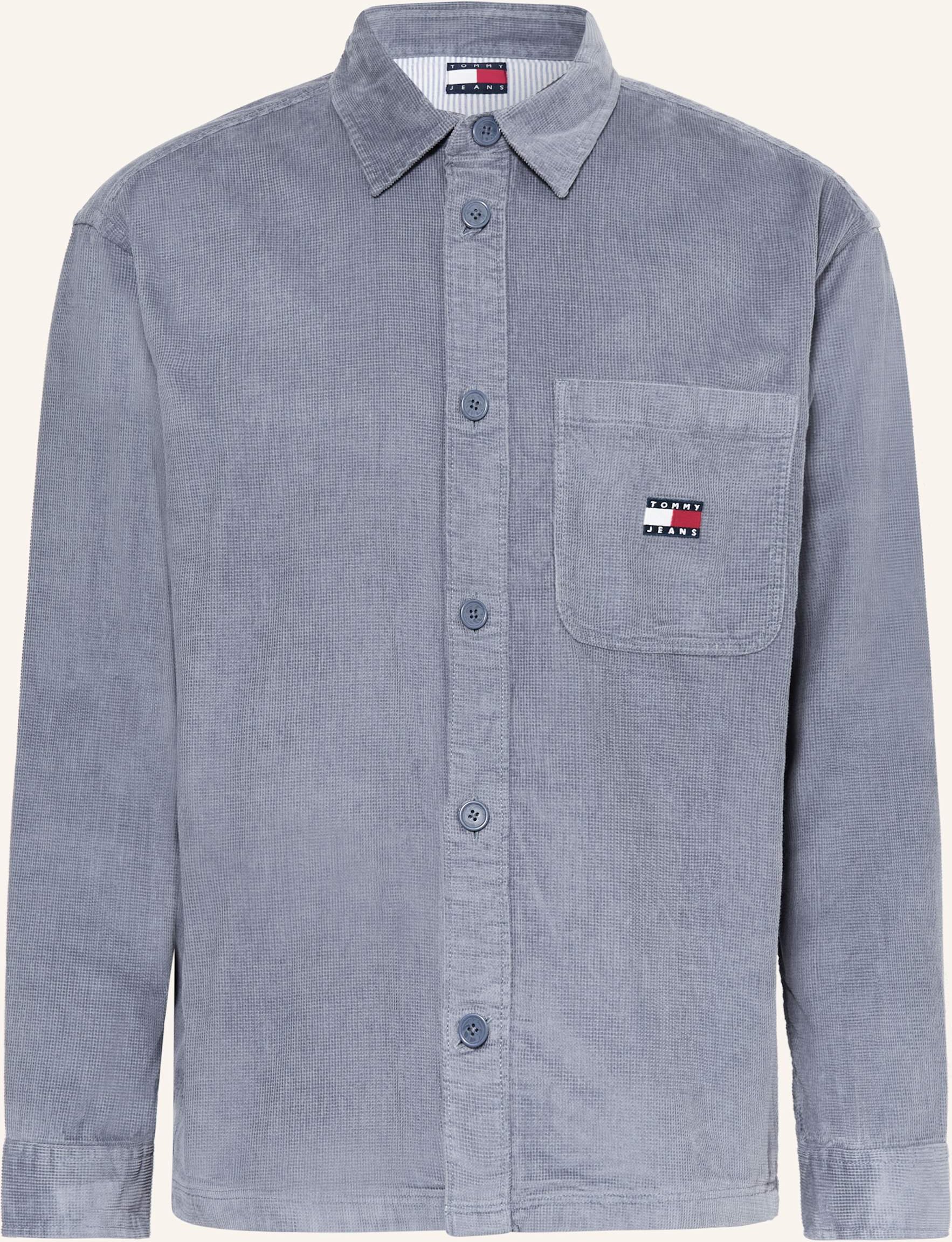 Thumbnail - Tommy Jeans Cord-Overjacket blau
