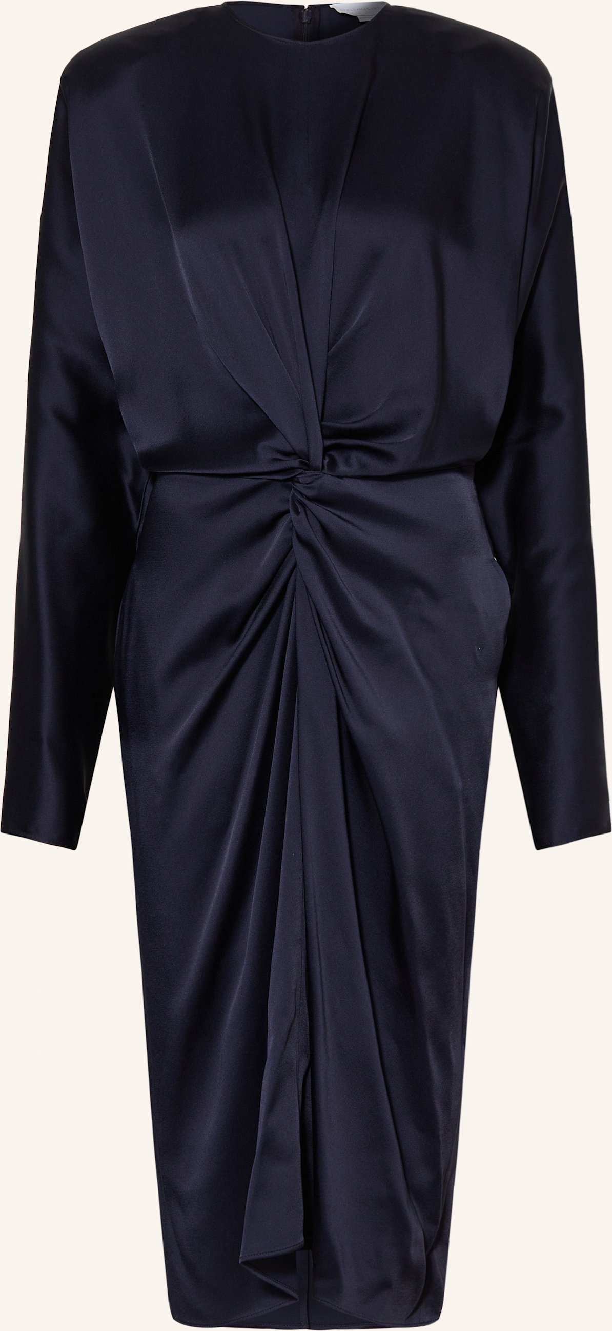 Stella Mccartney Satinkleid blau