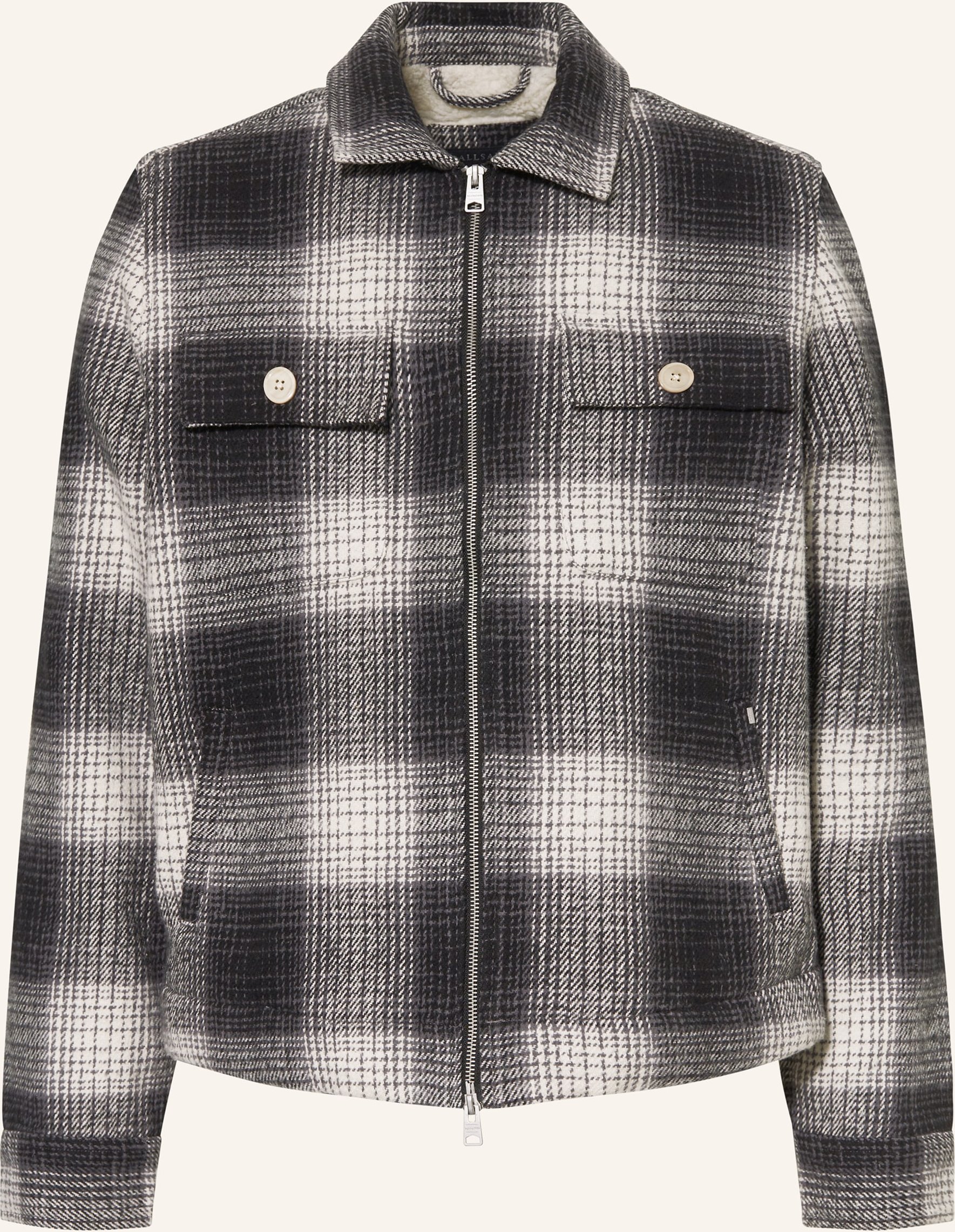 Allsaints Overjacket Matheson schwarz