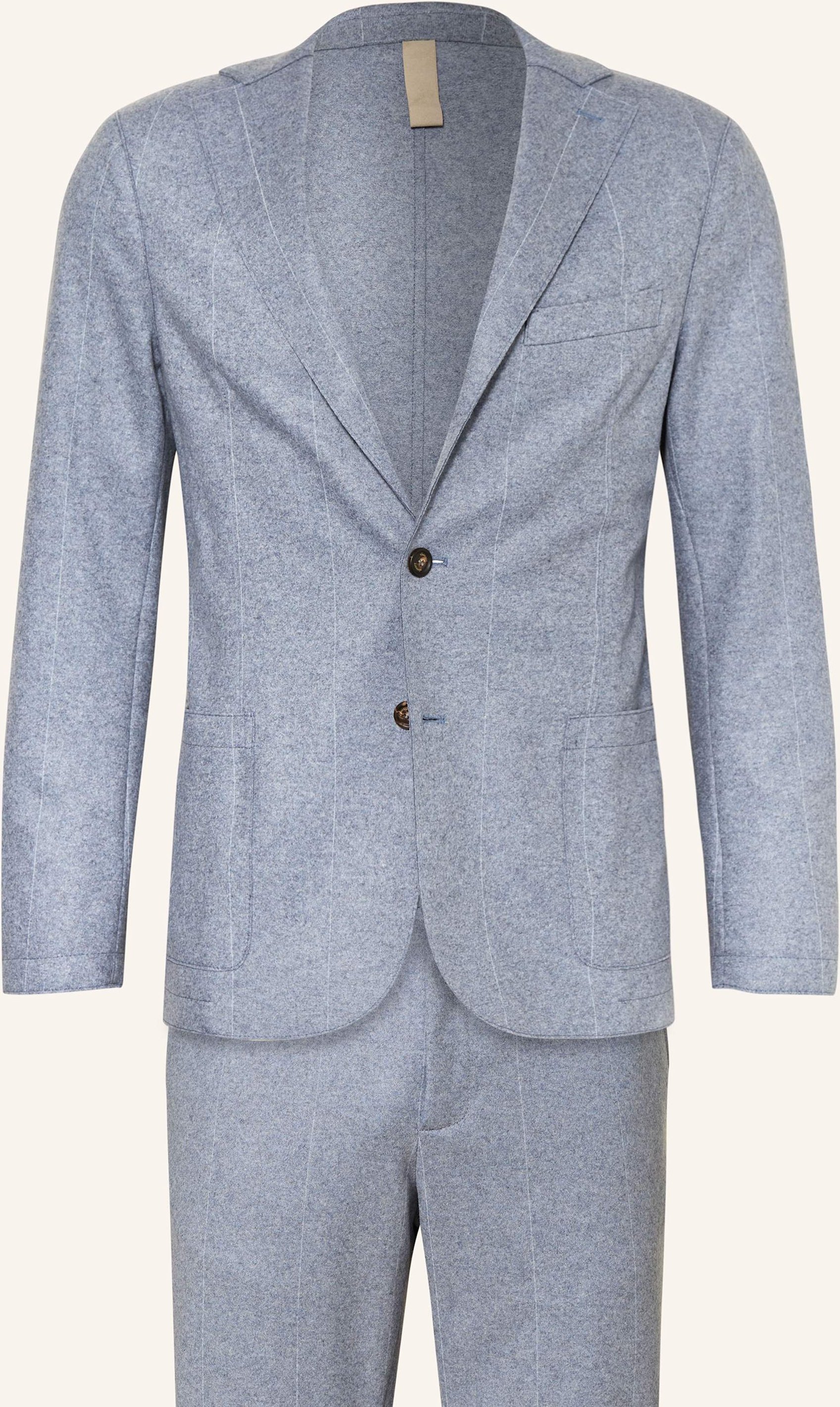 Eleventy Anzug Extra Slim Fit blau