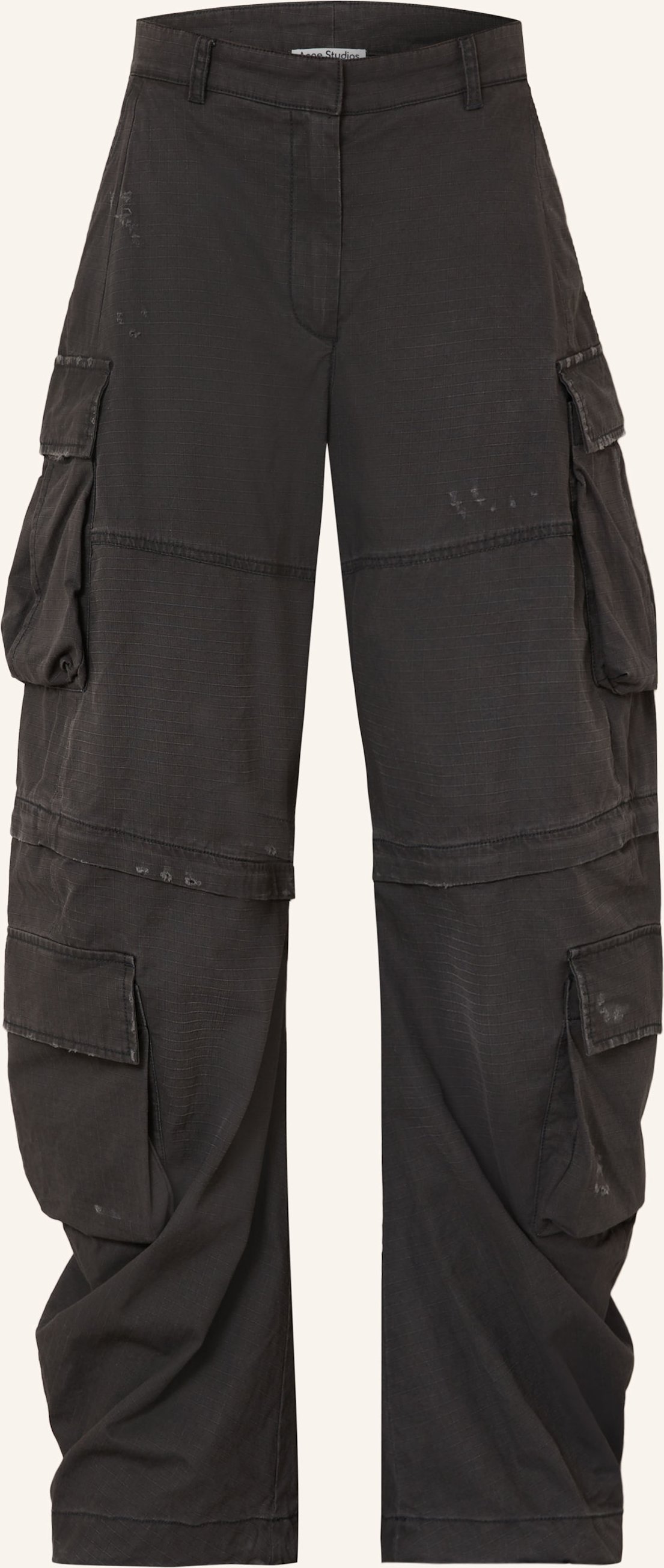 Thumbnail - Acne Studios Cargohose schwarz