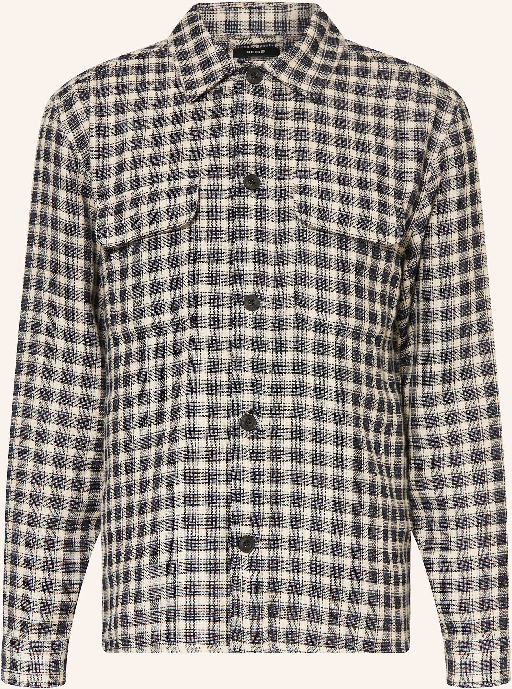 Reiss Overshirt Ribona blau