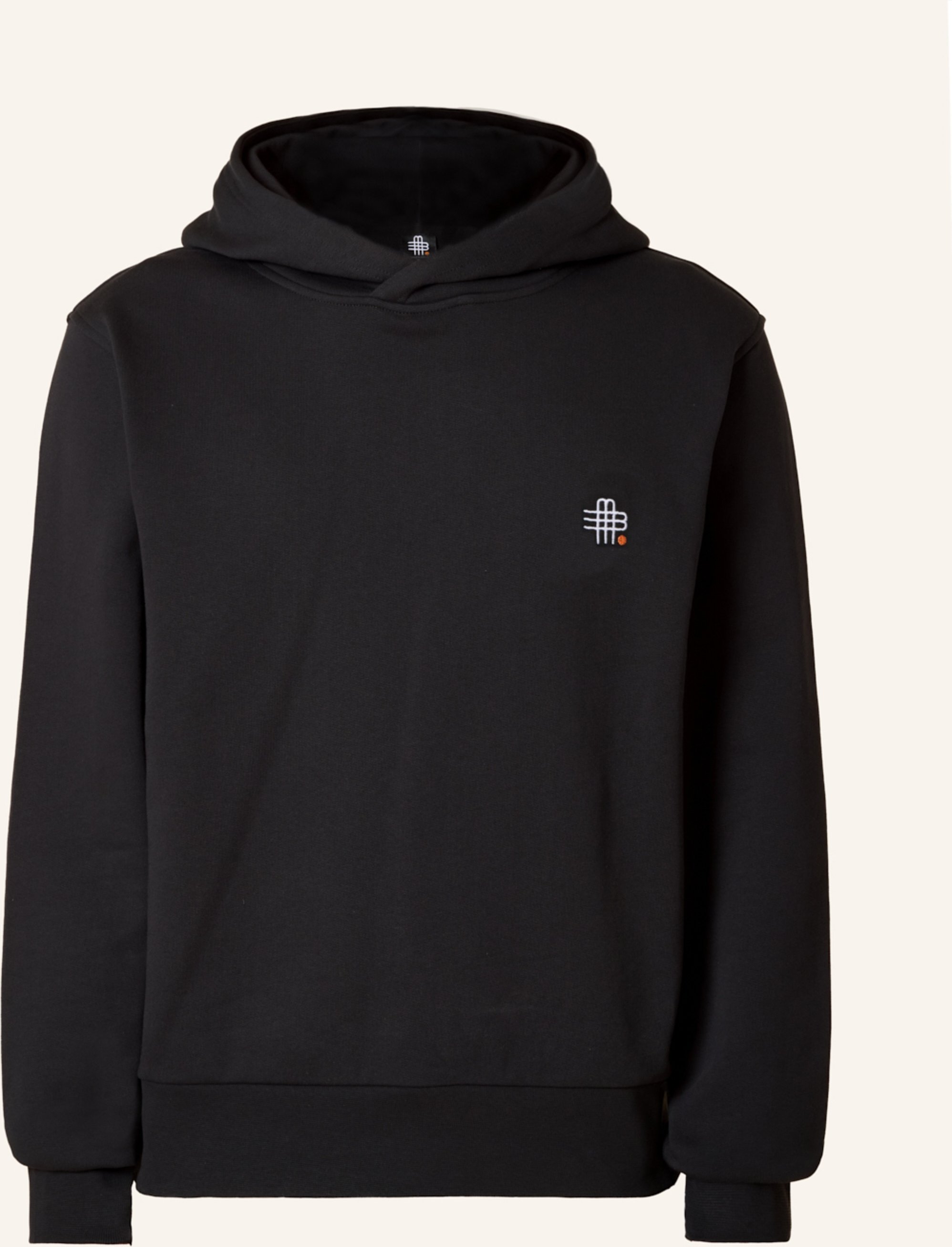 Gebauer & Gebauer Hoodie Crown schwarz