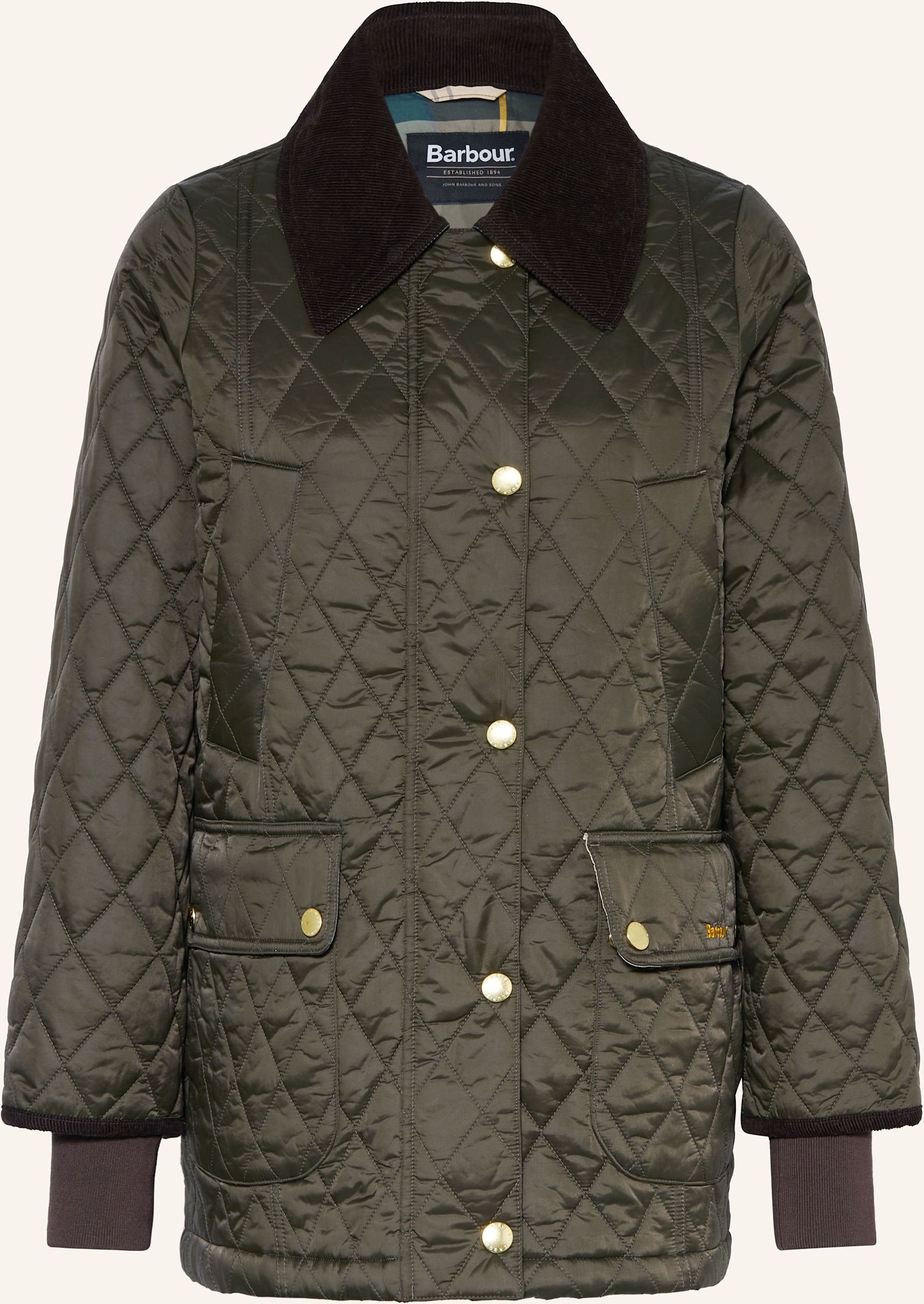 Thumbnail - Barbour Steppjacke Beadnel gruen