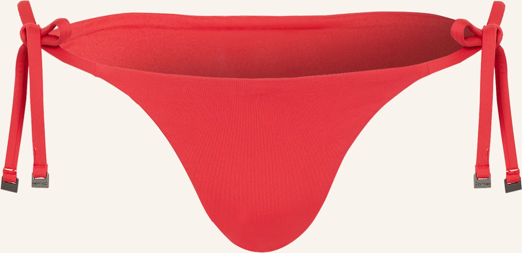 Calvin Klein Triangel-Bikini-Hose rot