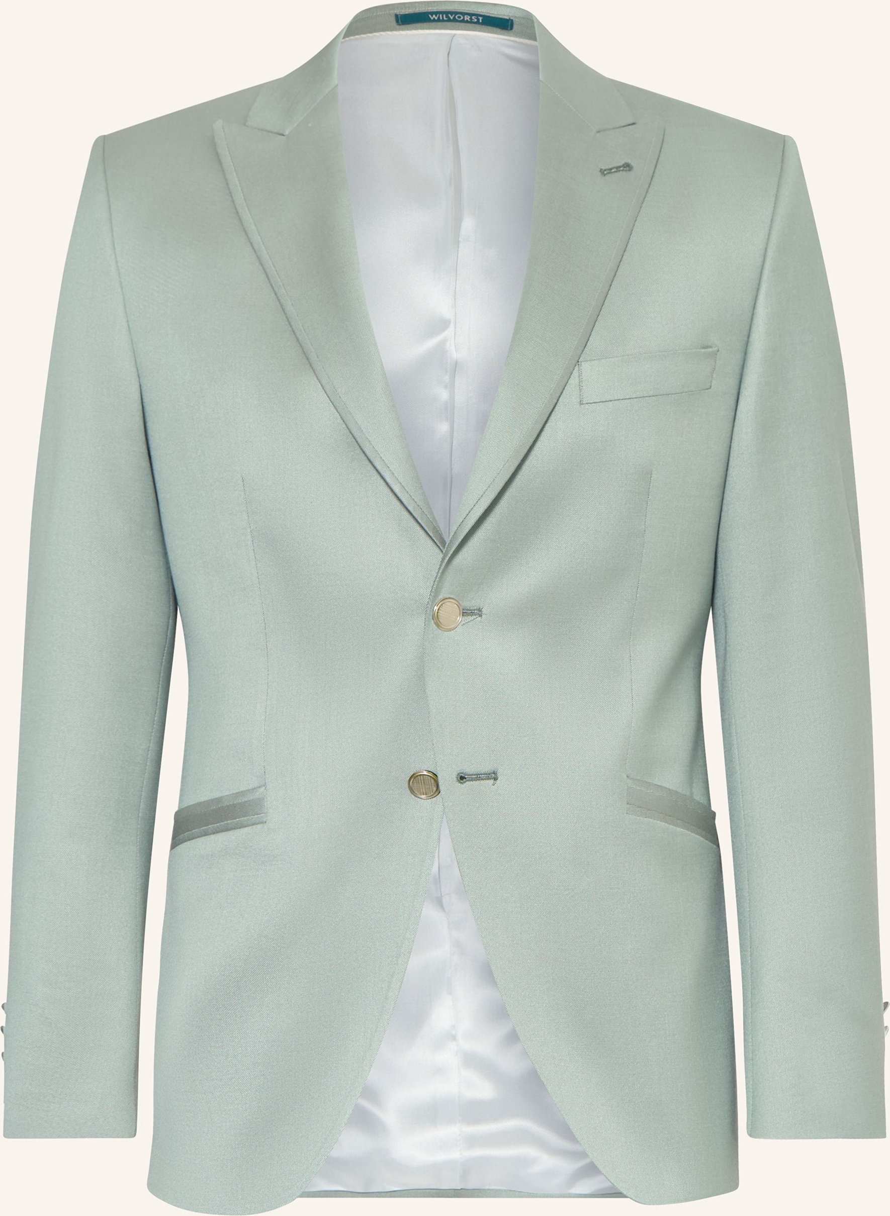 Wilvorst Anzugsakko Extra Slim Fit gruen