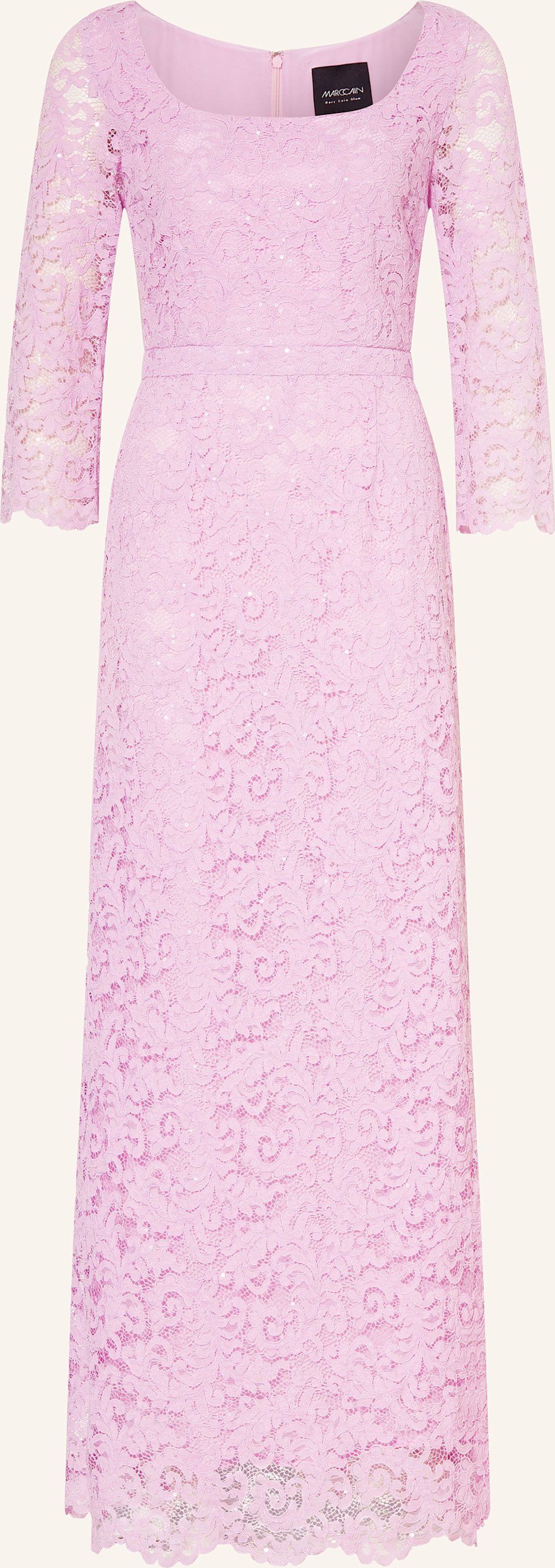 Marc Cain Abendkleid Mit 3/4-Arm lila