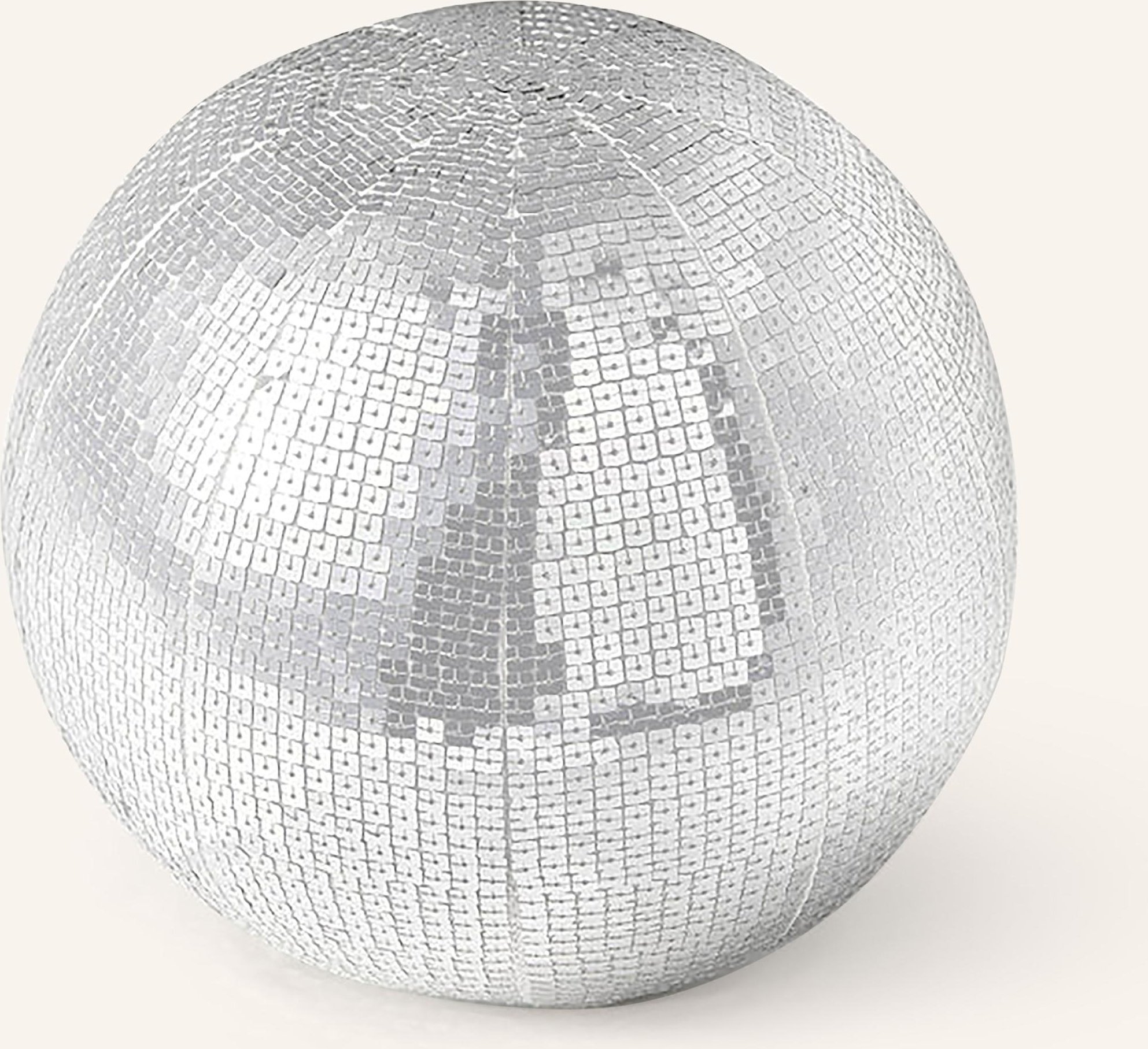 Westwing Collection Dekokissen Diva Mit Pailletten silber