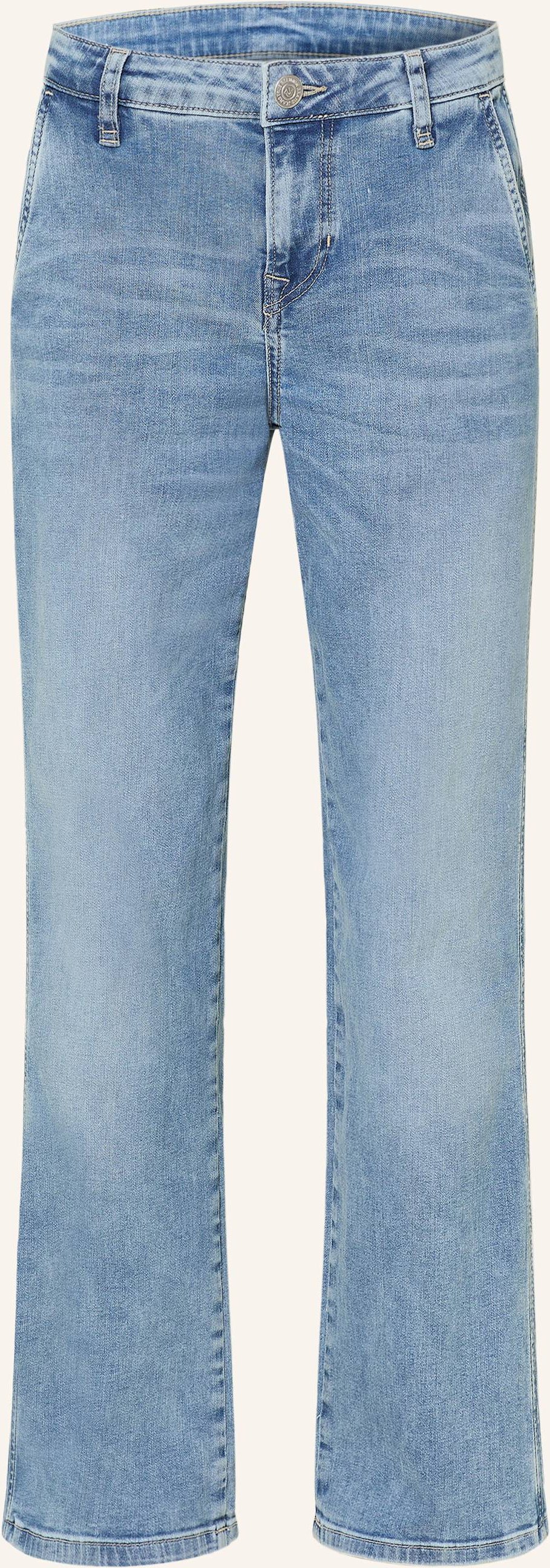 True Religion Wide Leg Jeans Lauren blau