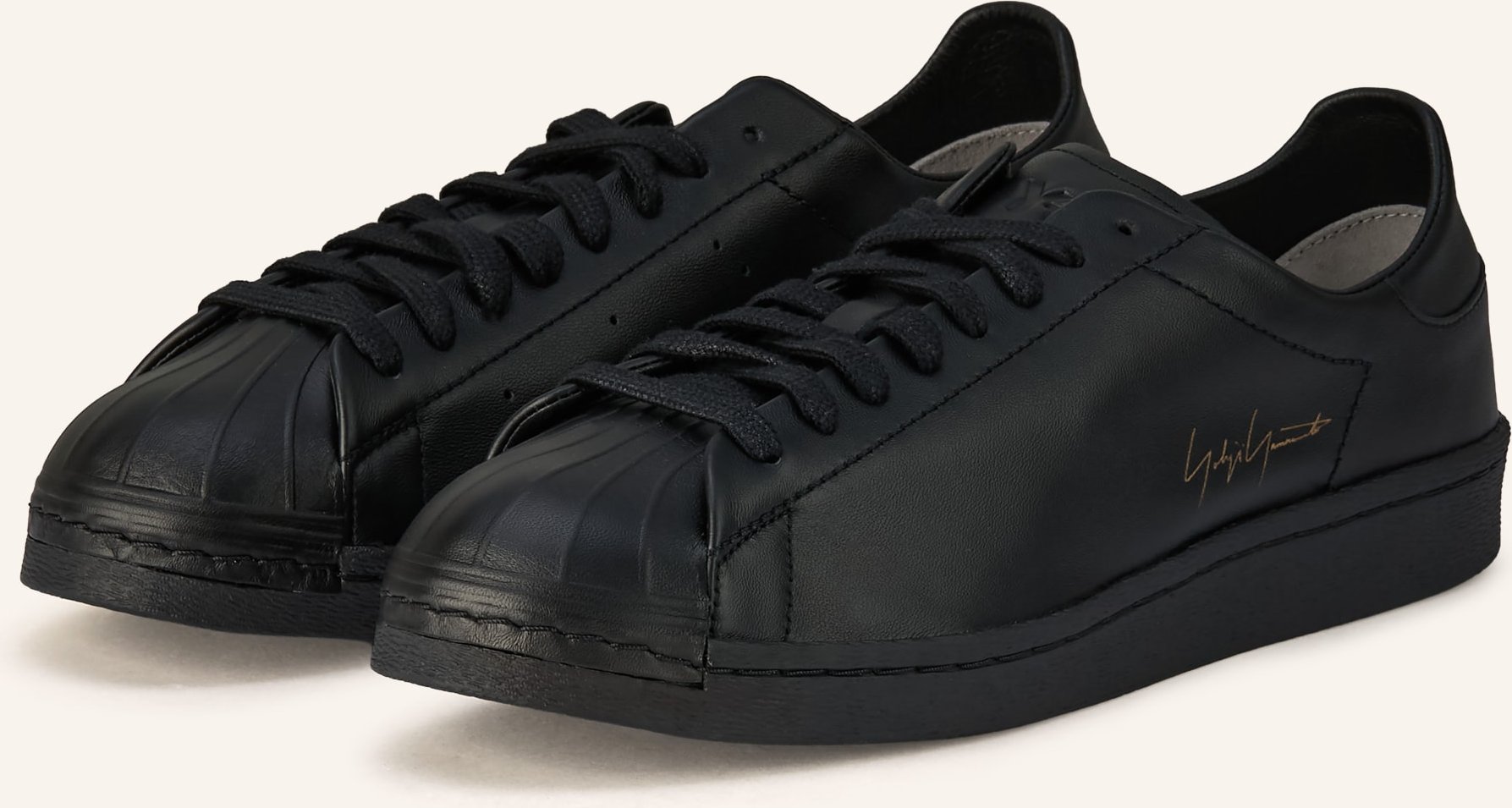 Y-3 Sneaker Y-3 Superstar schwarz