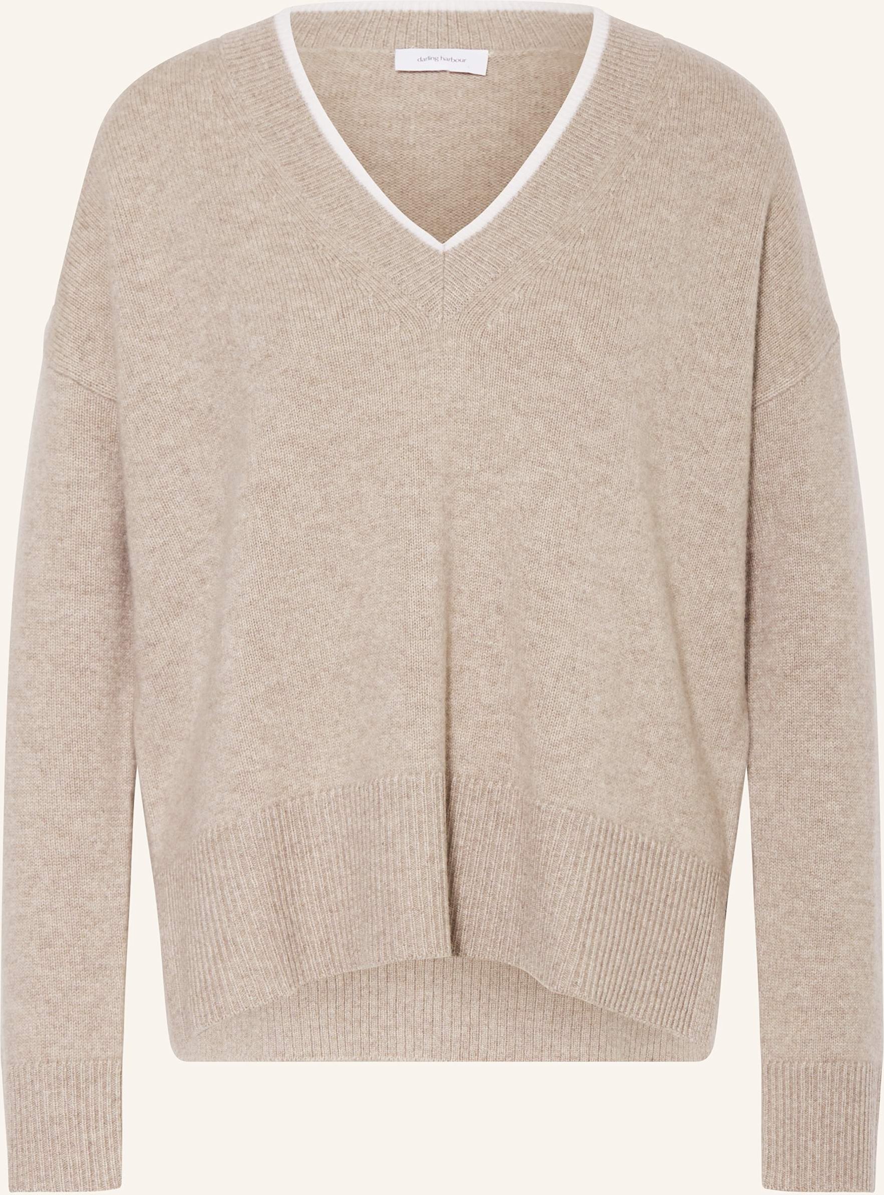 Darling Harbour Pullover Mit Cashmere beige