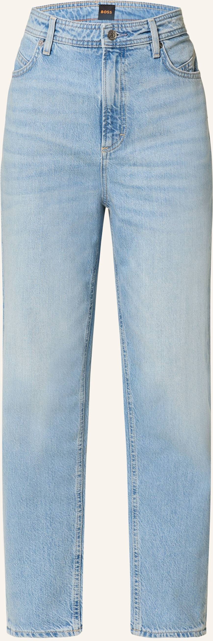 Boss Mom Jeans Ruth blau