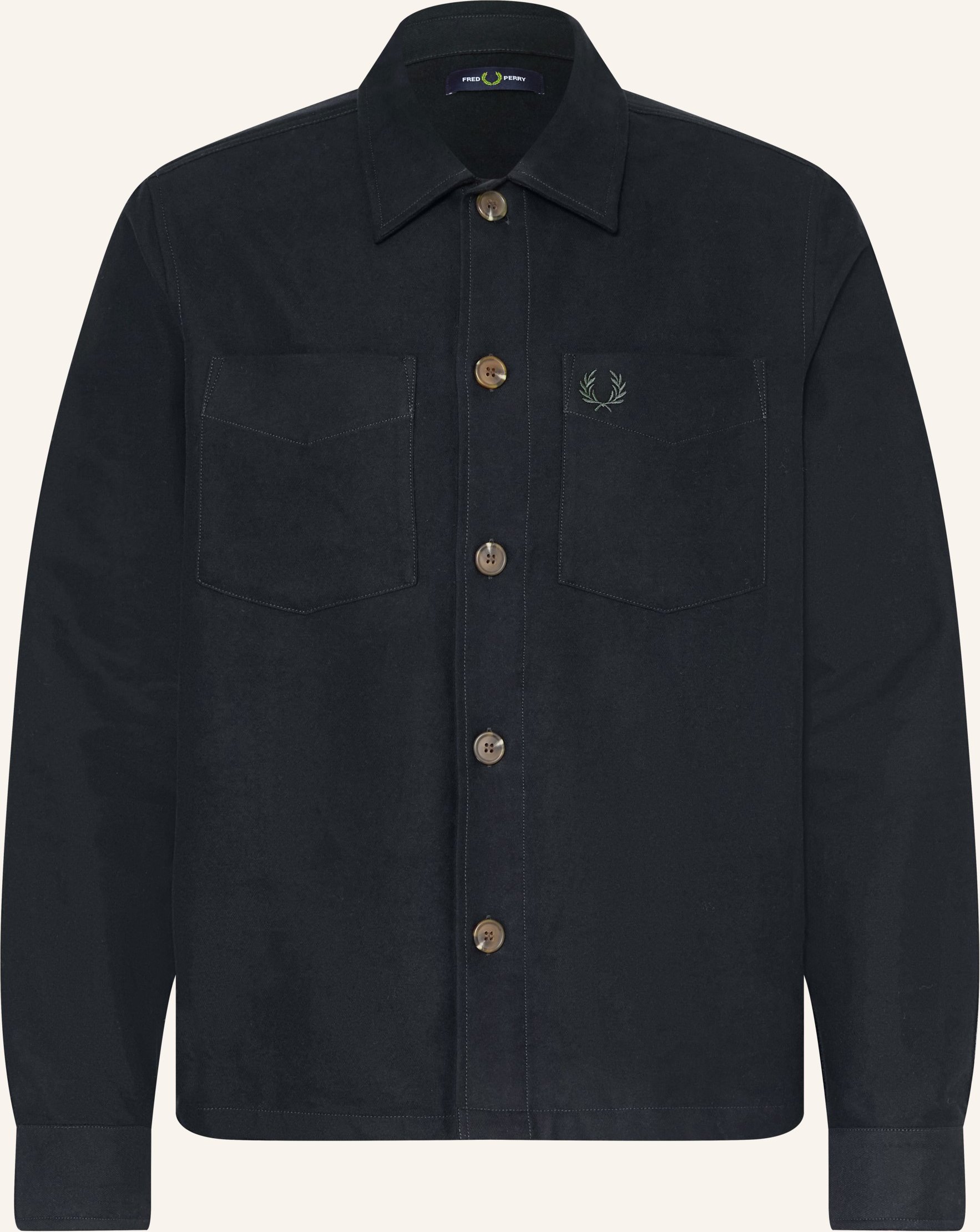 Thumbnail - Fred Perry Overjacket schwarz