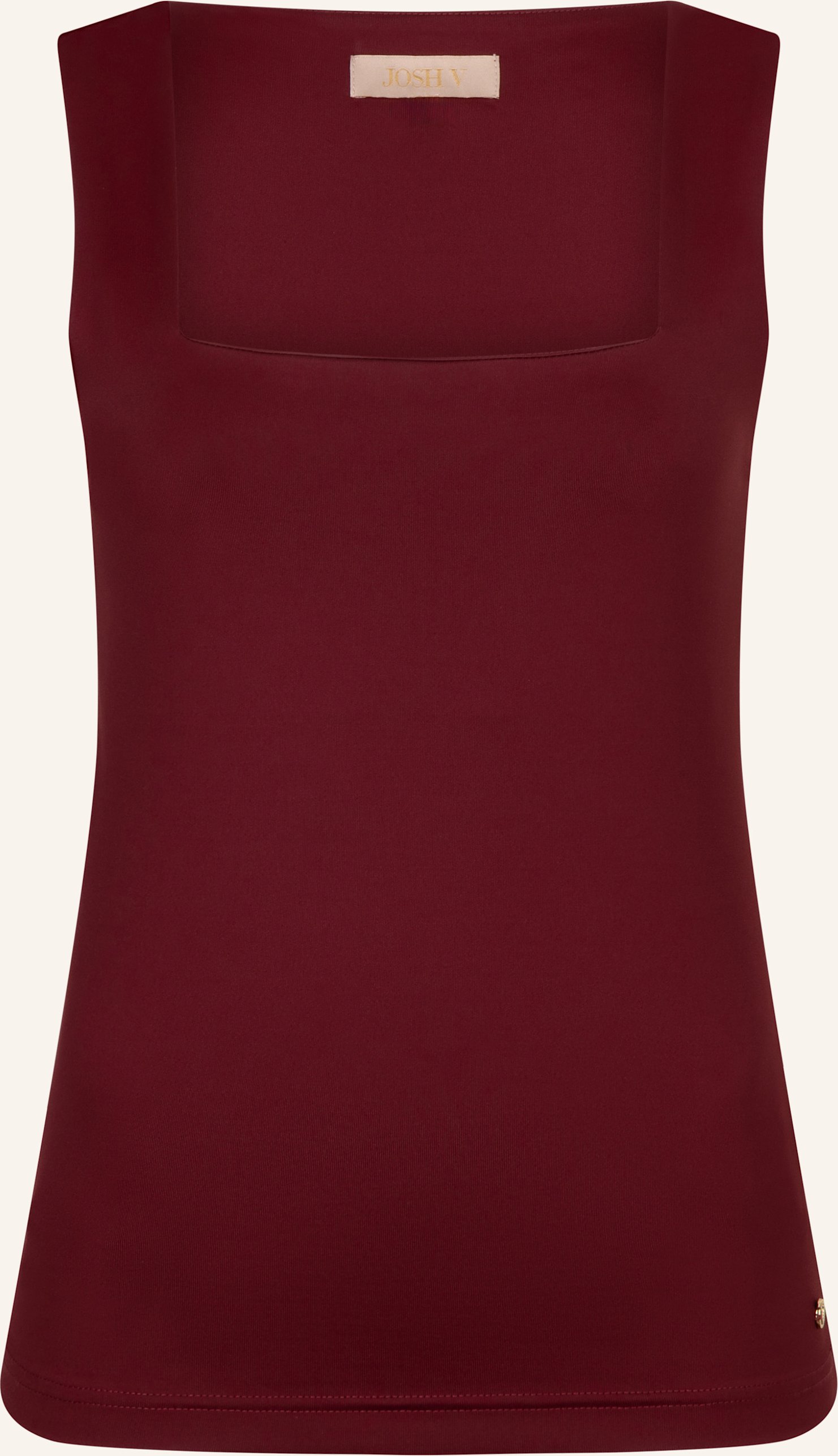 Josh V Top Linde Slim-Fit rot