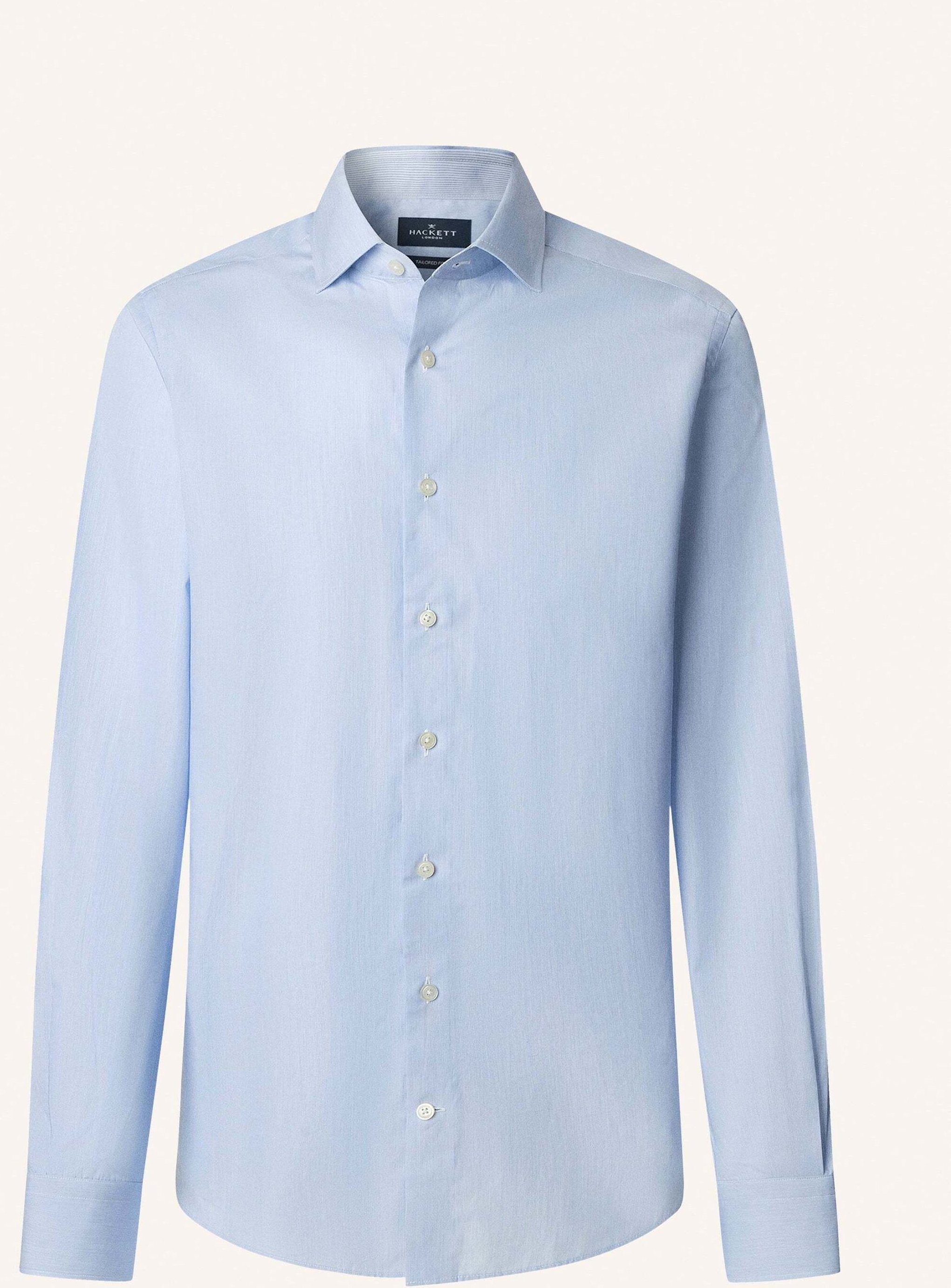 Hackett London Freizeithemd Hairline Stripe blau