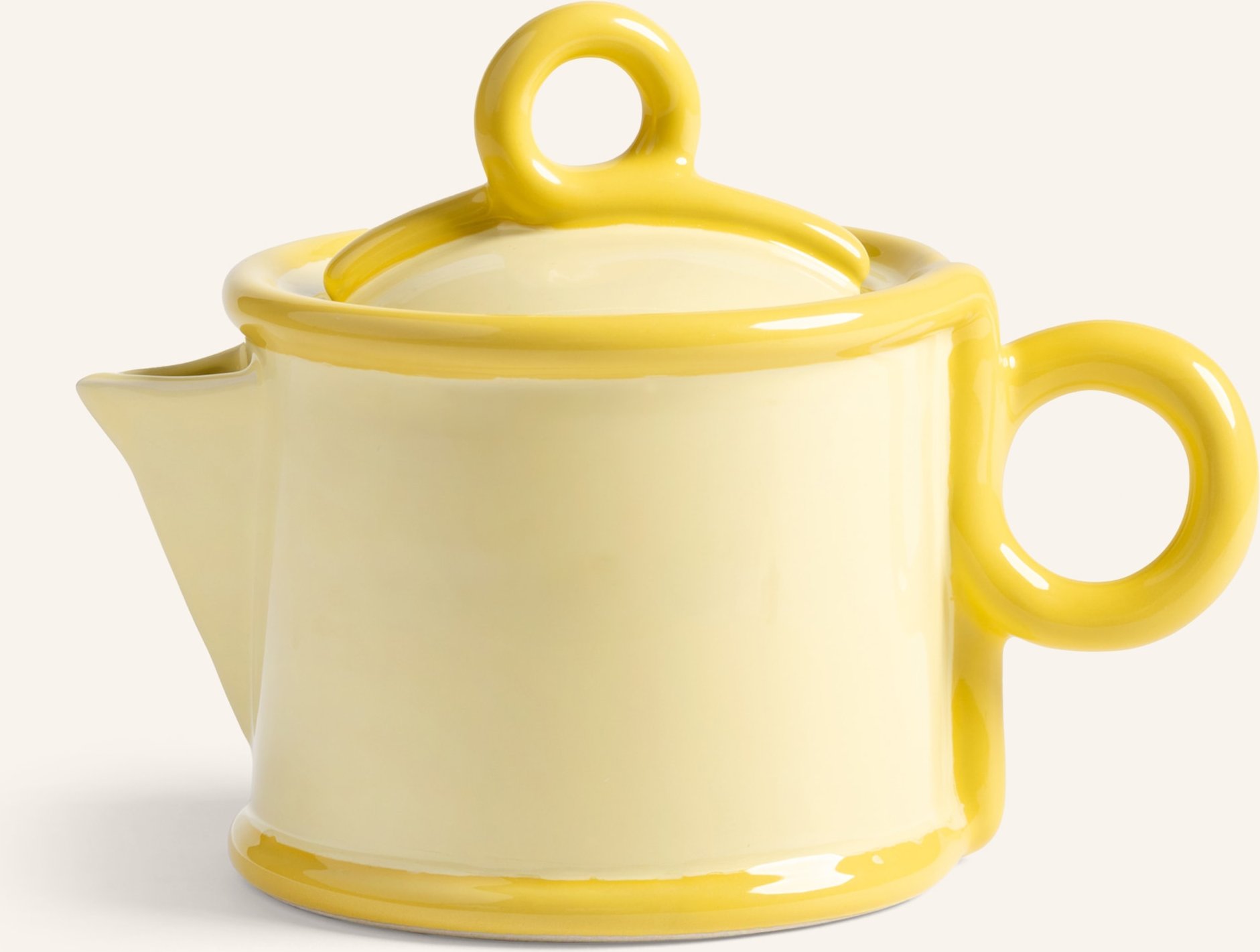 &K Amsterdam Teekanne Loop gelb