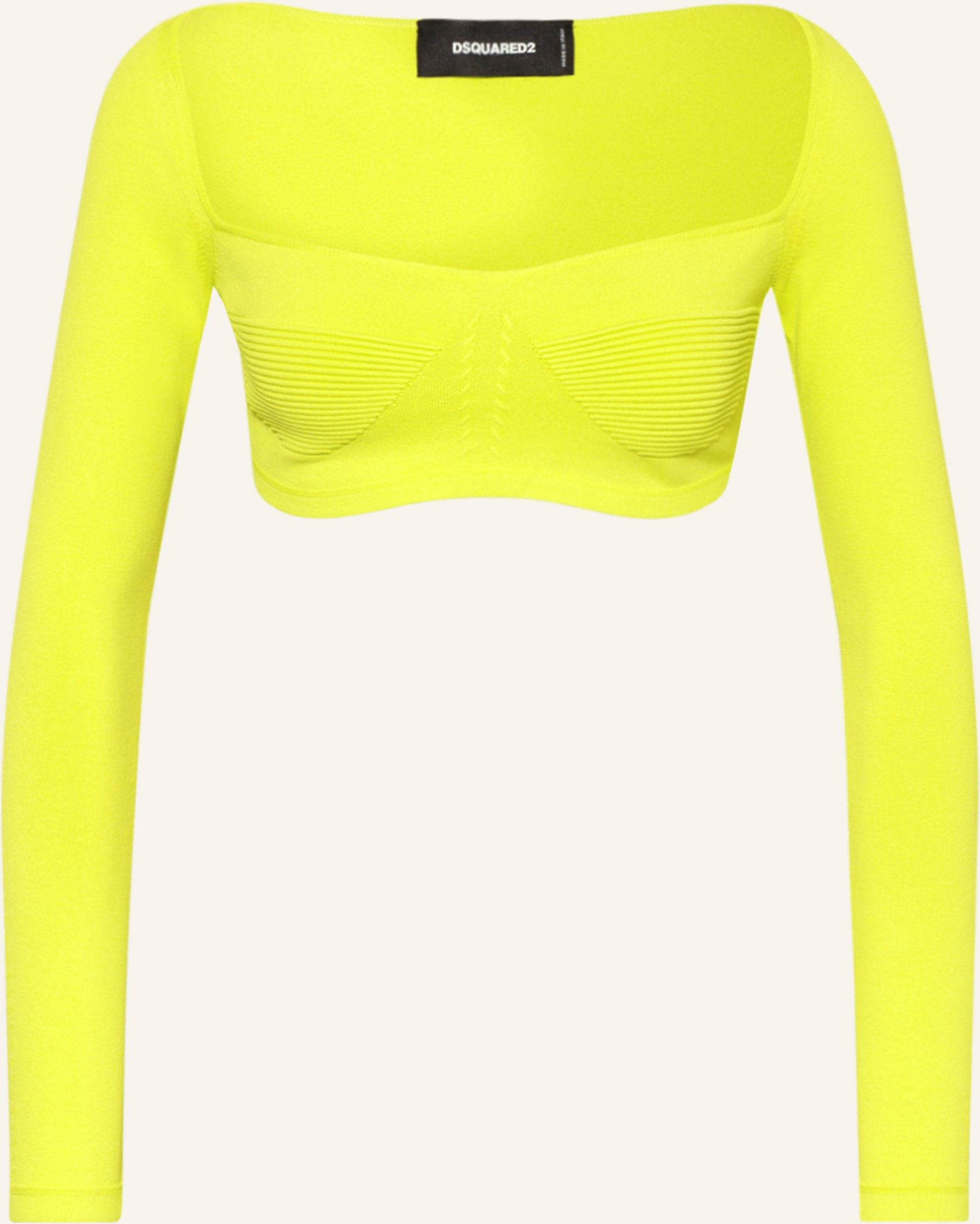 dsquared2 Cropped-Longsleeve gruen
