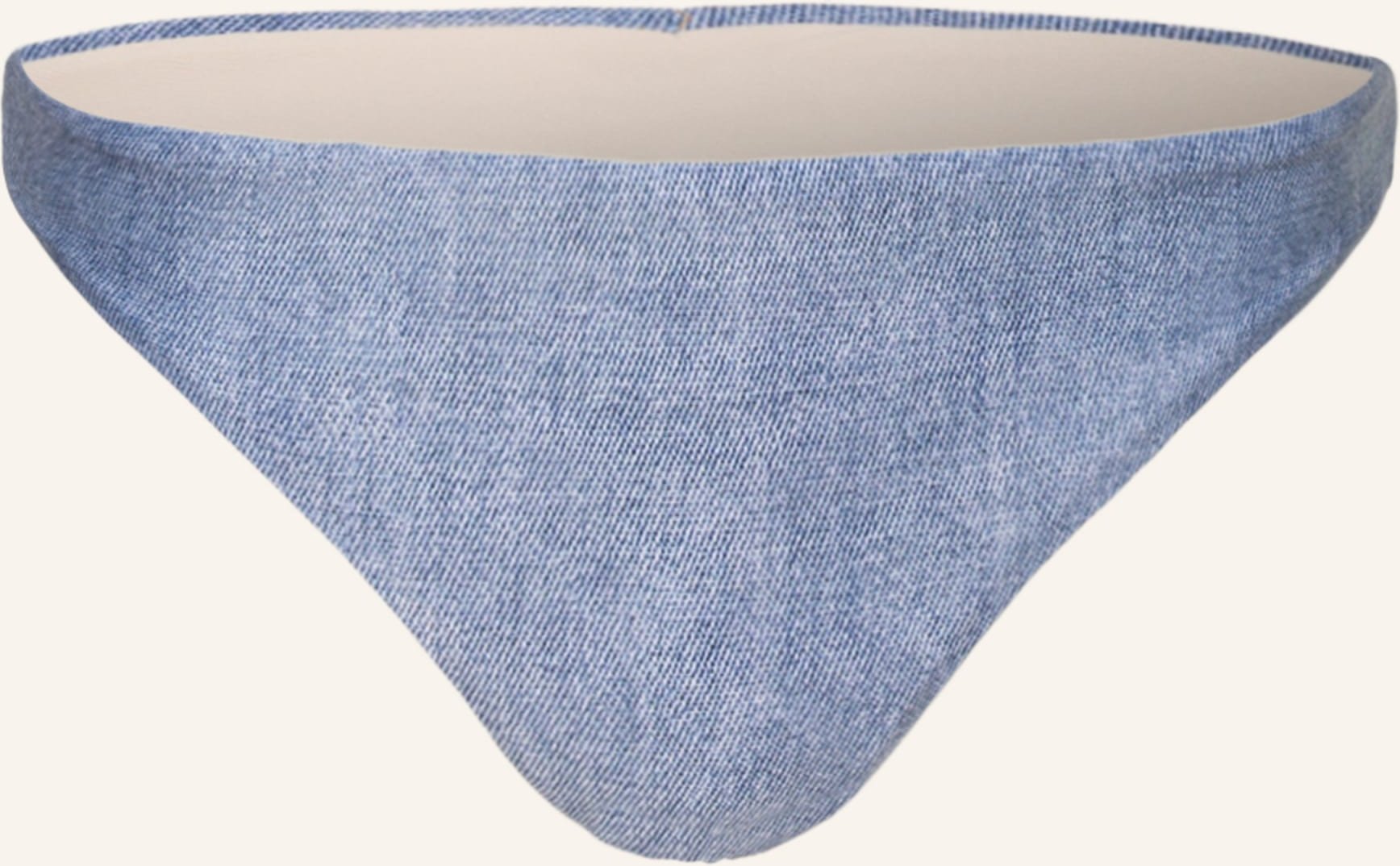 Pilyq Brazilian-Bikini-Hose Basic Ruched Teeny blau