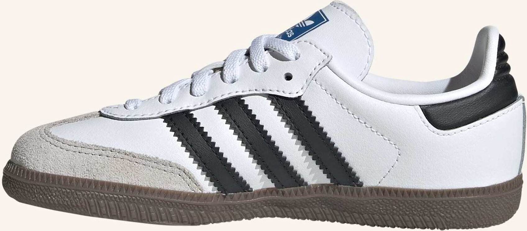 Thumbnail - Adidas Originals Samba Og Comfort Closure Elastic Lace Kids Schuh weiss