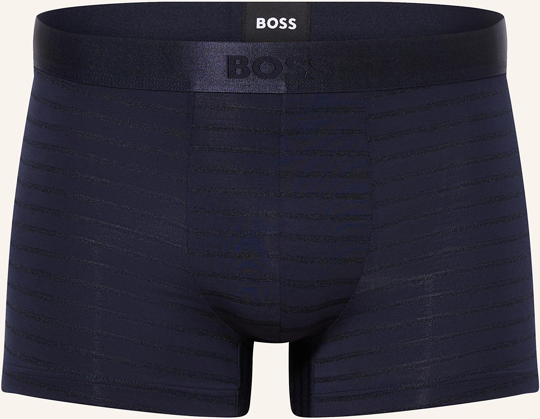 Boss Boxershorts Shiny blau