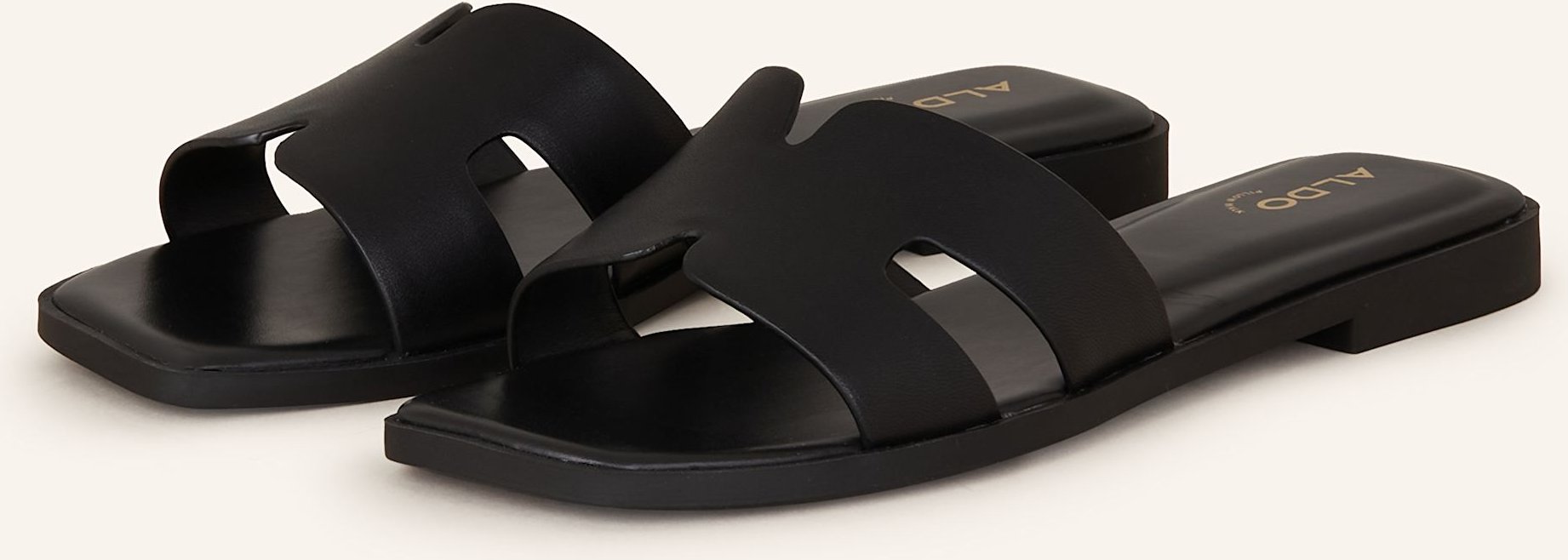Aldo Pantoletten Itsandal schwarz