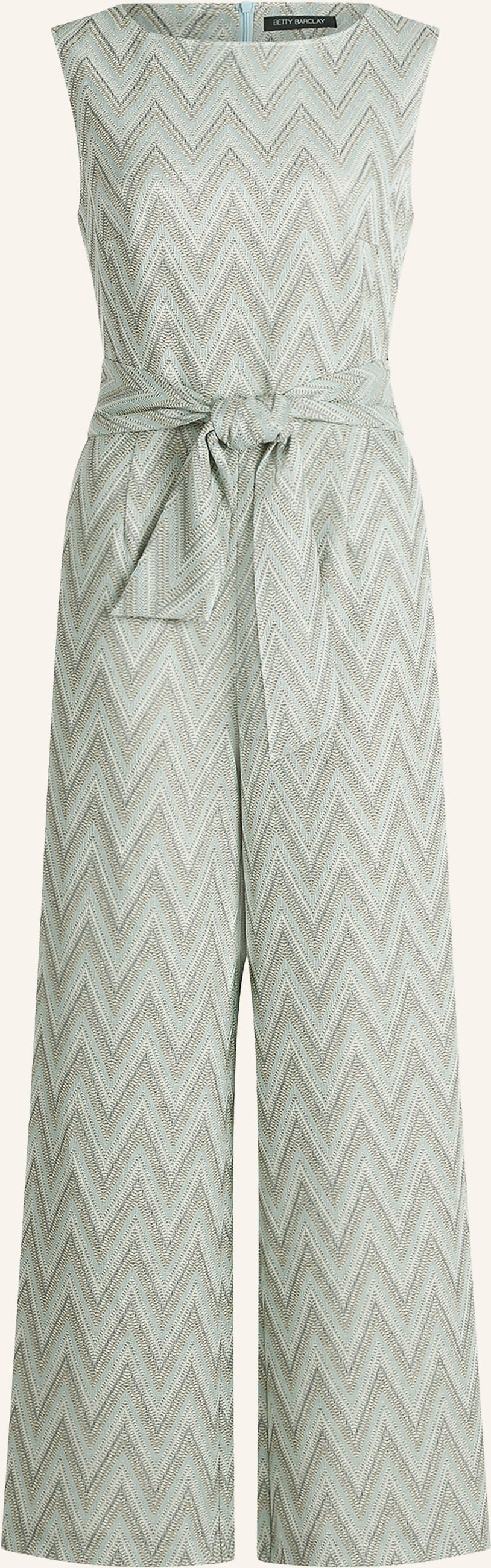 Betty Barclay Jumpsuit Mit Glitzergarn gruen