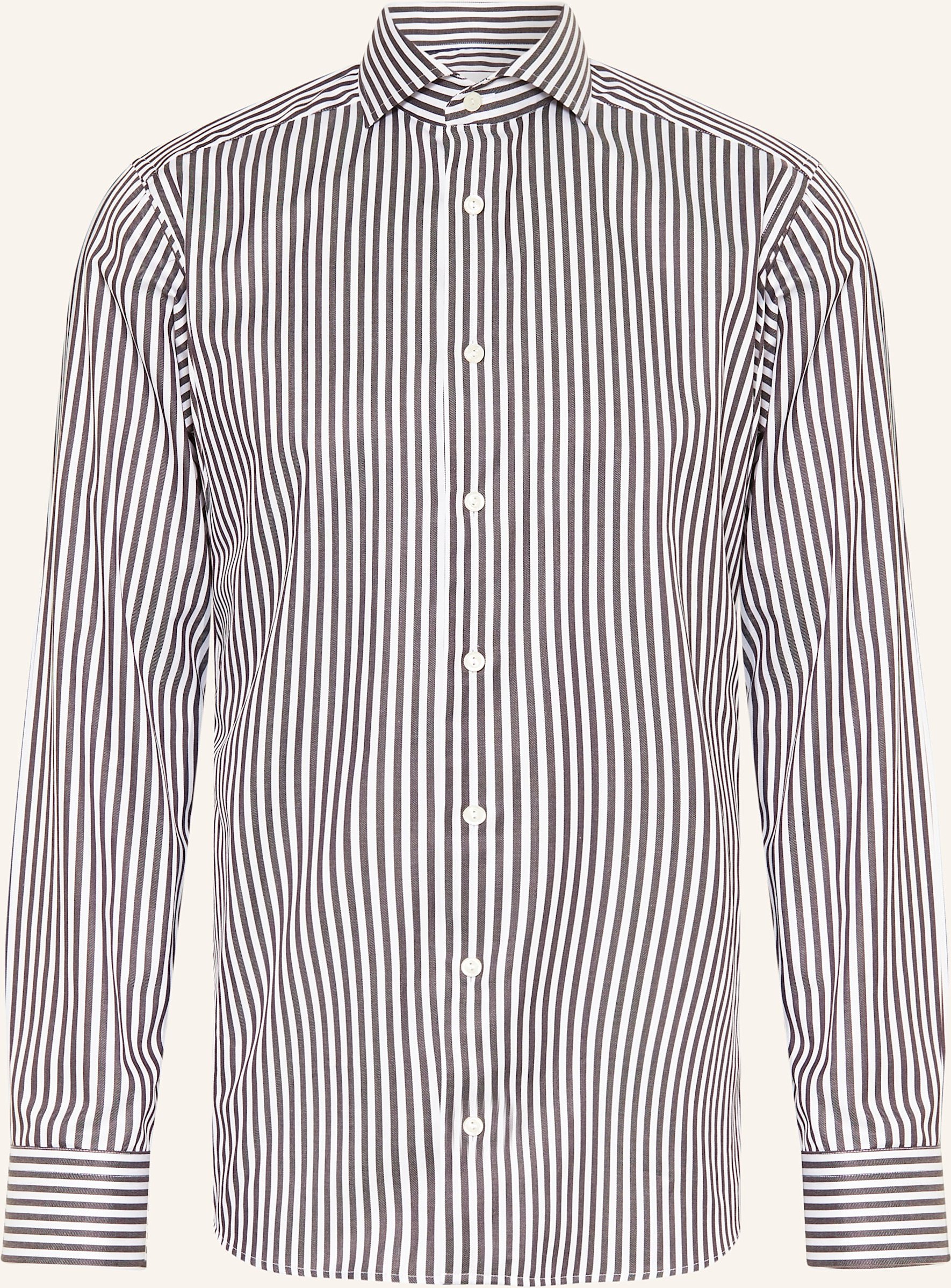 Eton Hemd Slim Fit schwarz
