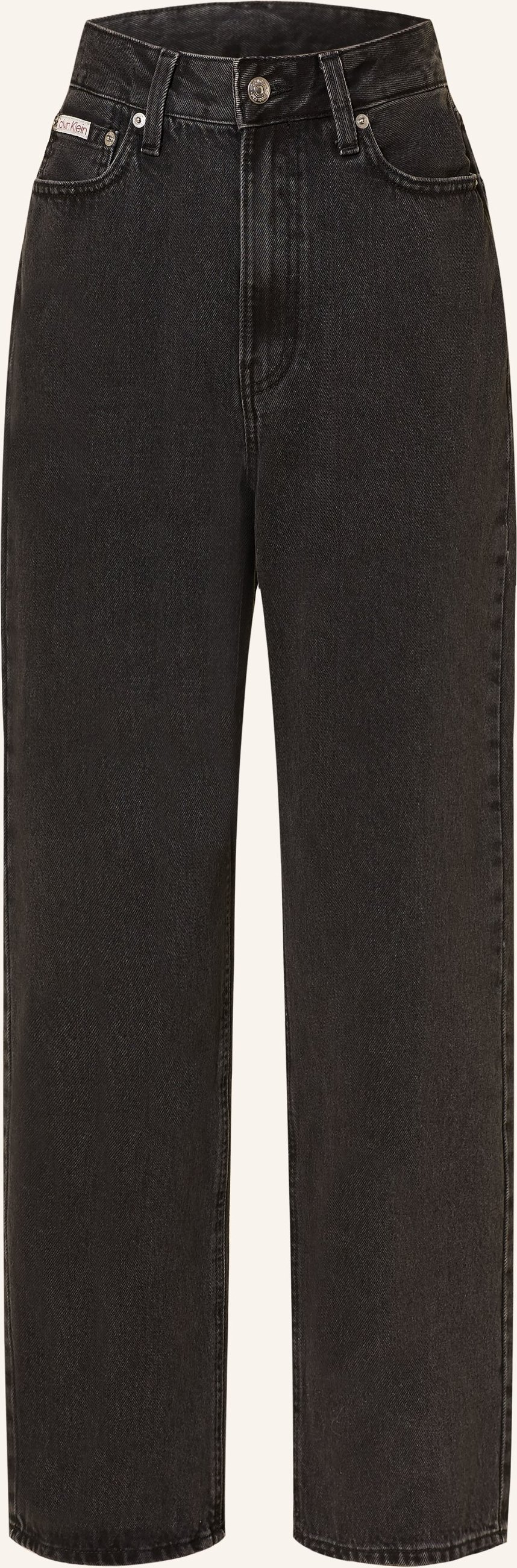 Calvin Klein Jeans Barrel Jeans schwarz