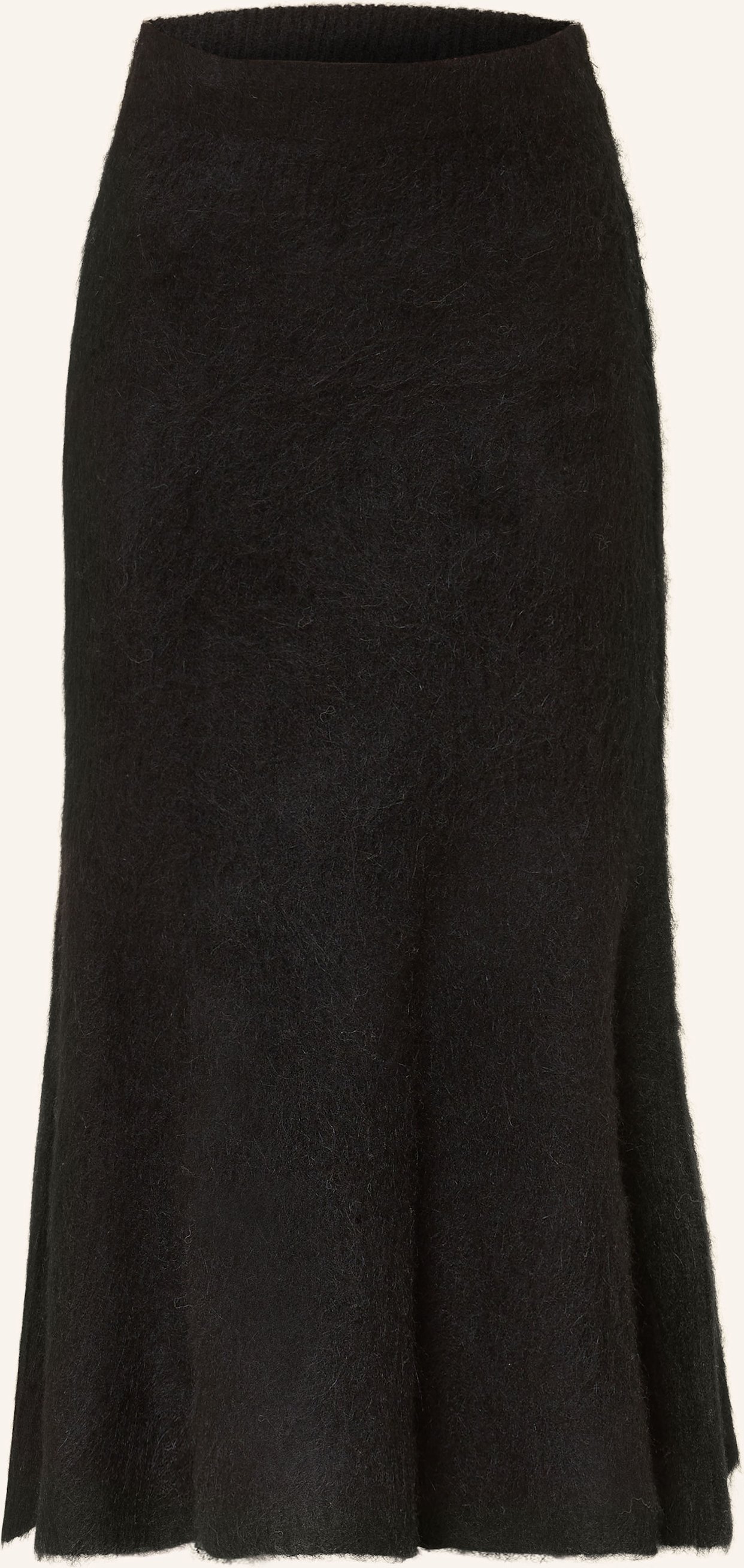 Remain Strickrock Mit Alpaka schwarz