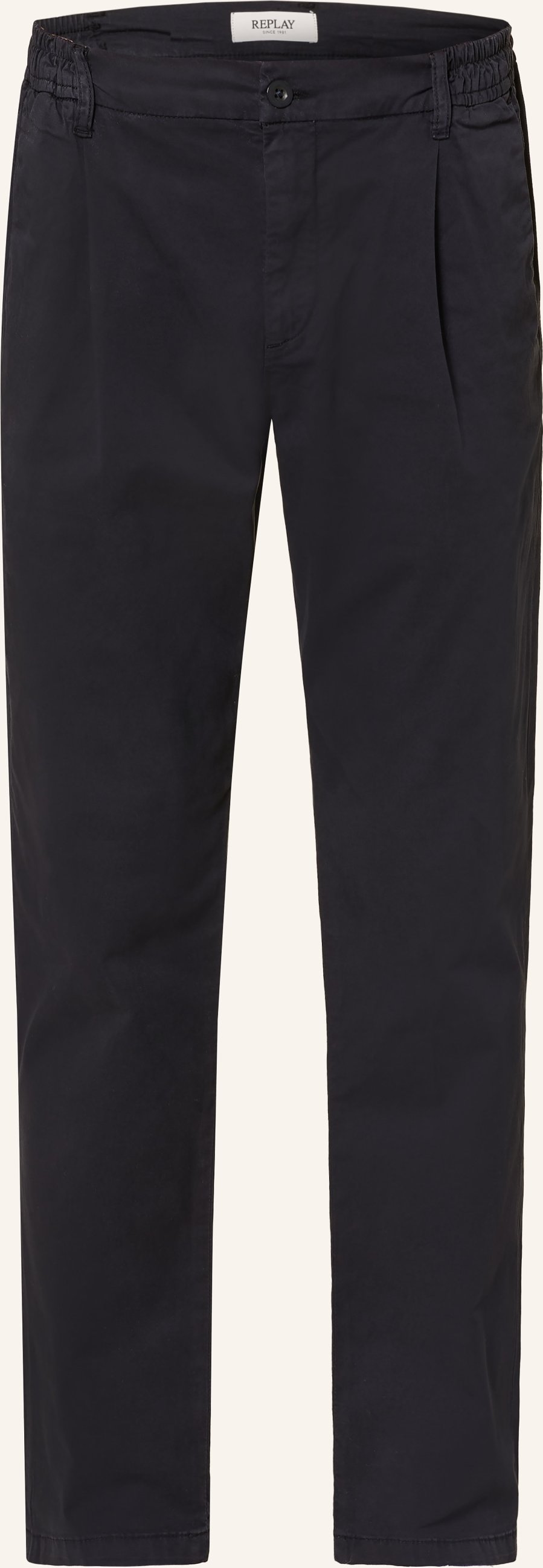 Replay Chino Regular Fit blau