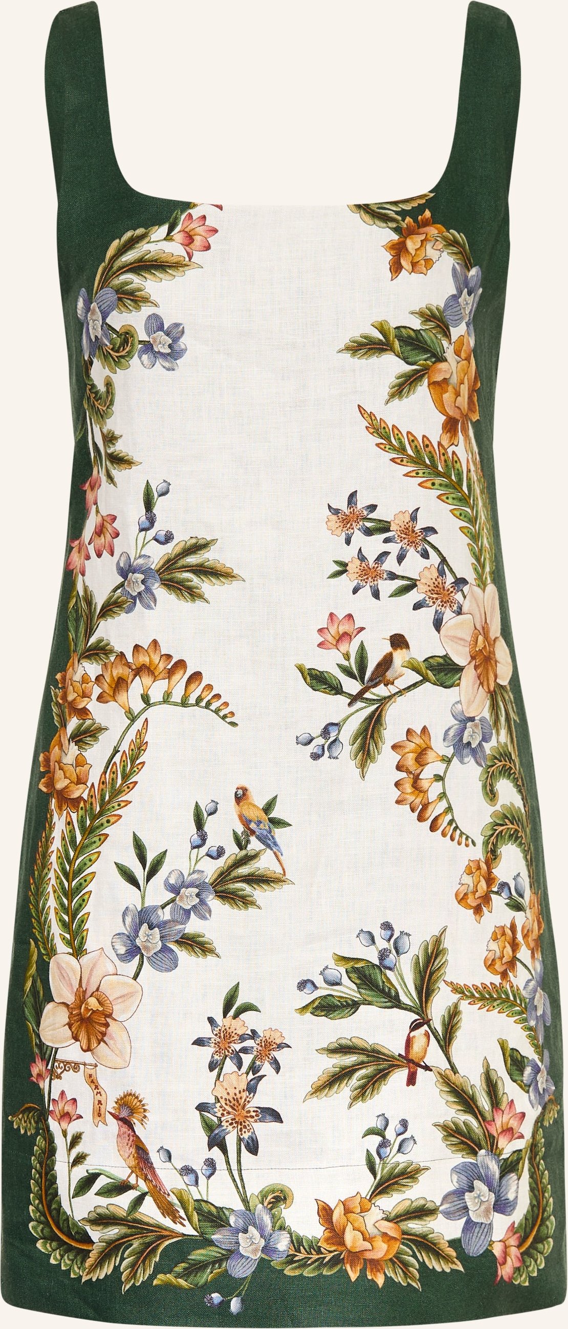 Farm Rio Leinenkleid beige