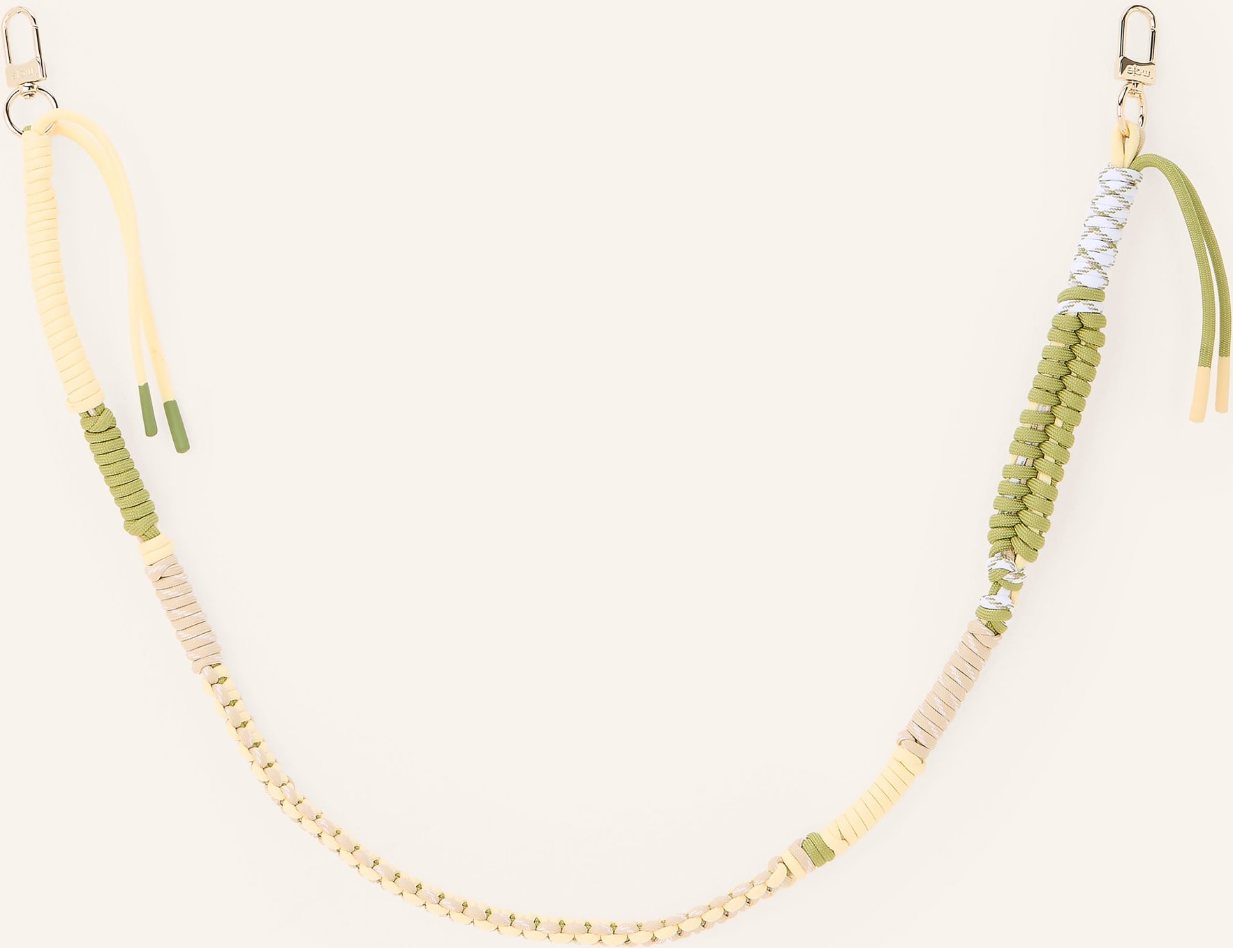 Maje Schulterriemen gelb