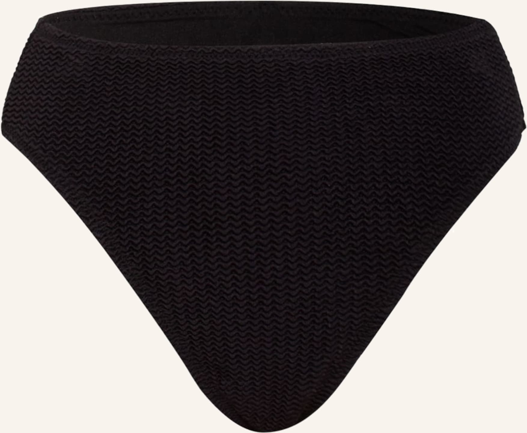 Seafolly High-Waist-Bikini-Hose Sea Dive schwarz