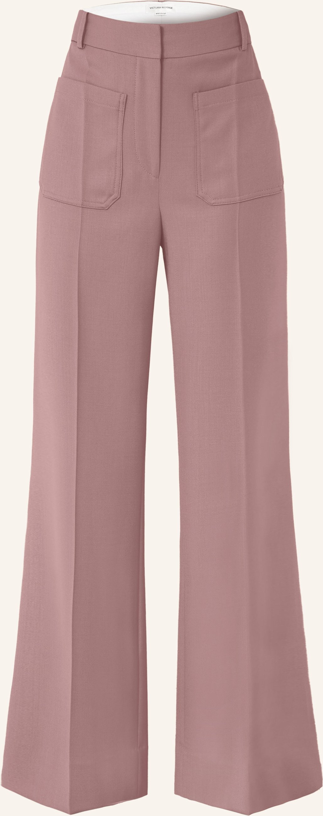 Victoria Beckham Hose Alina rosa