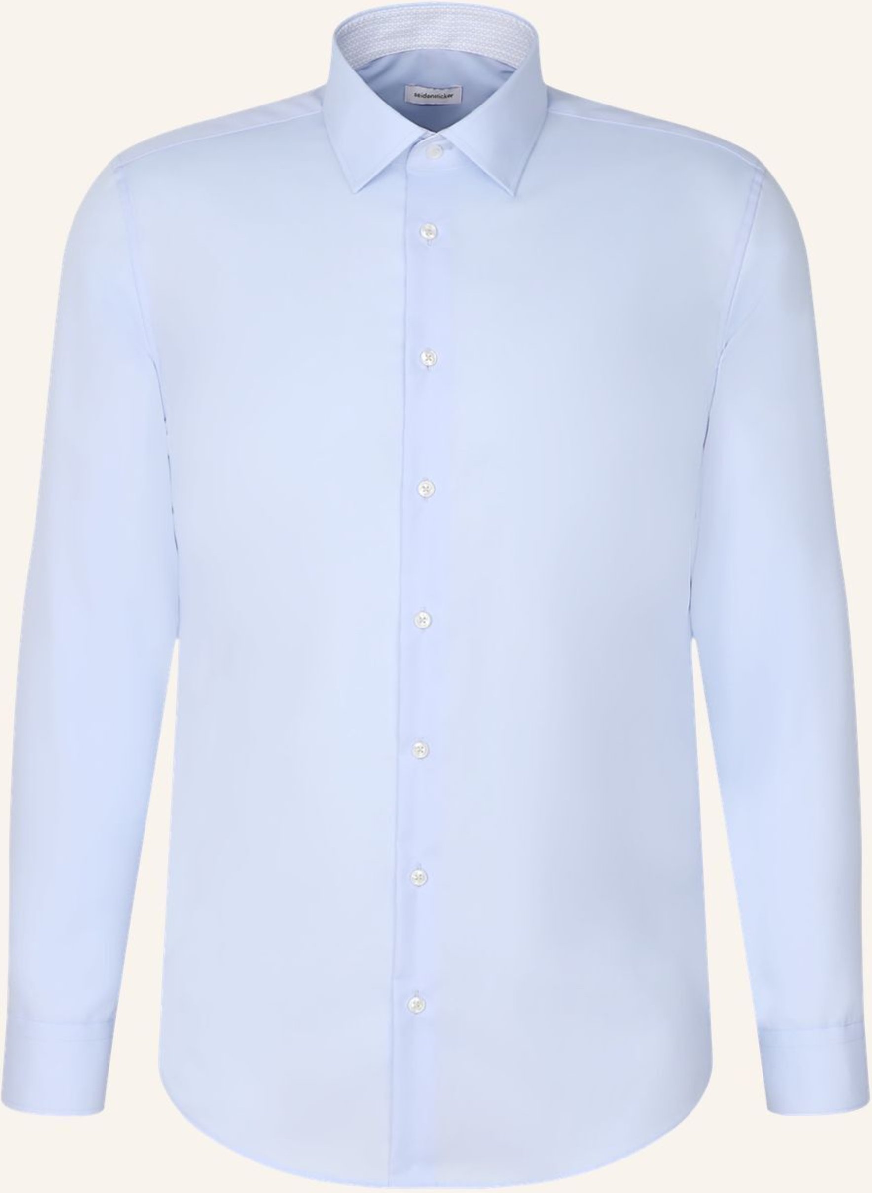 Thumbnail - Seidensticker Business Hemd Slim Fit blau