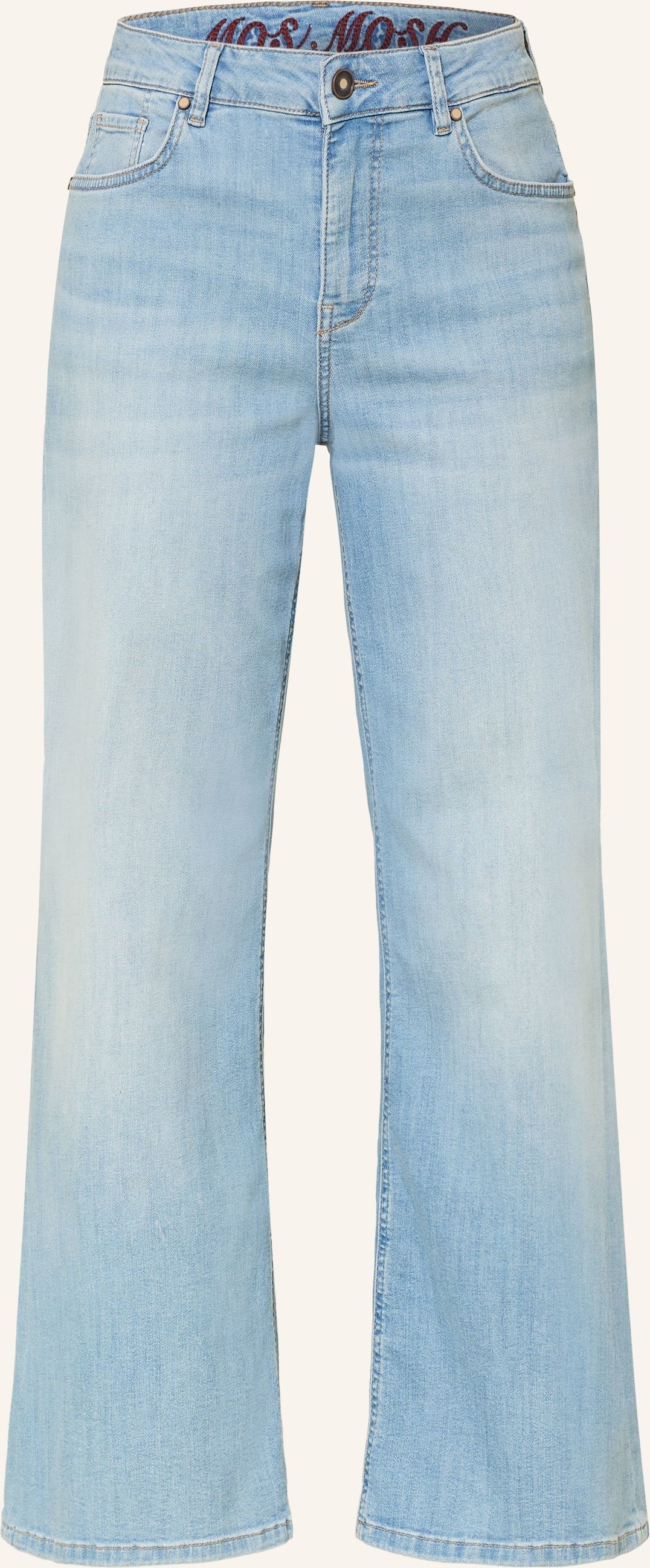 Mos Mosh Wide Leg Jeans Mmdara Salute blau
