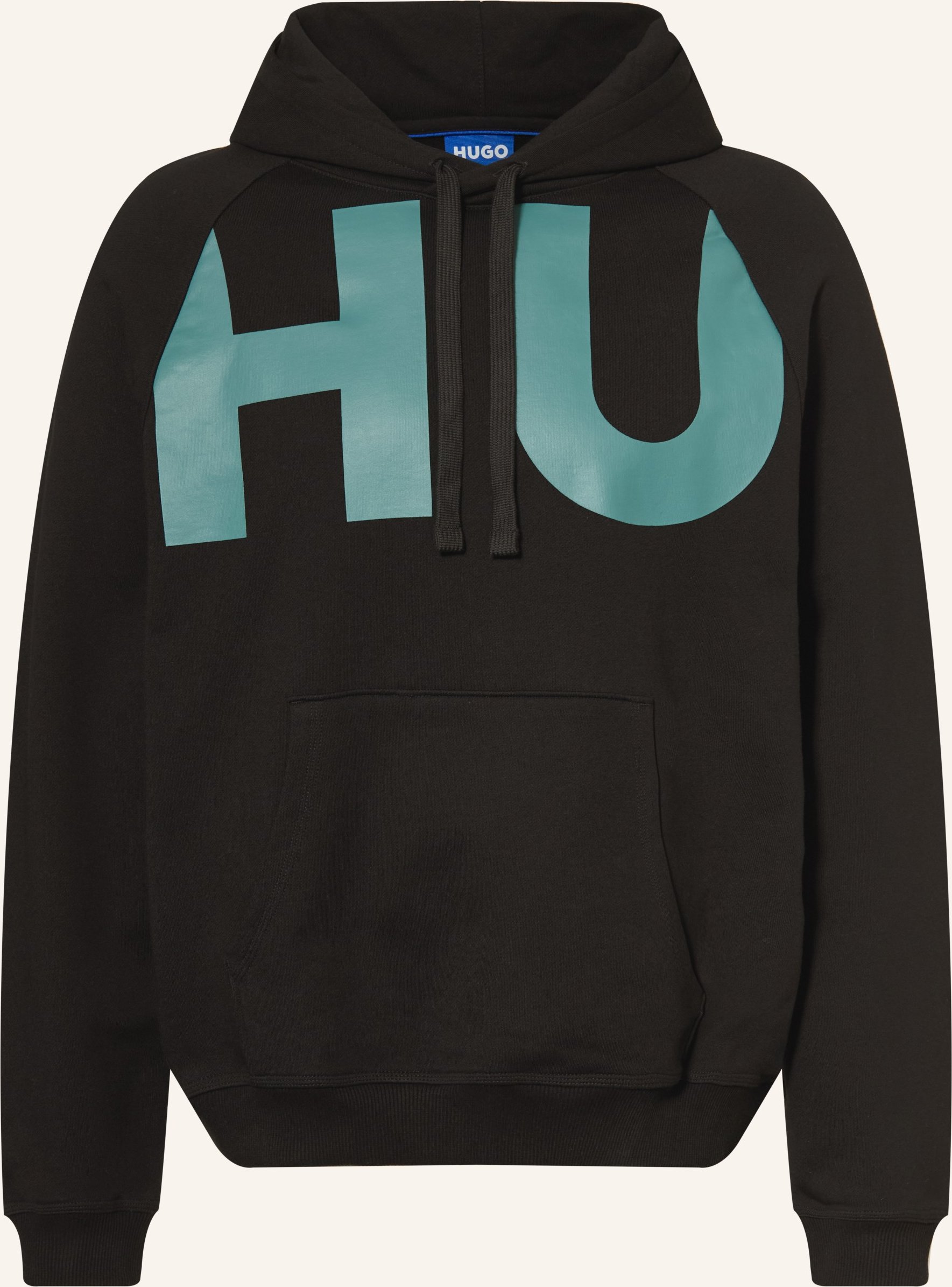 Hugo Hoodie Nalfhood schwarz