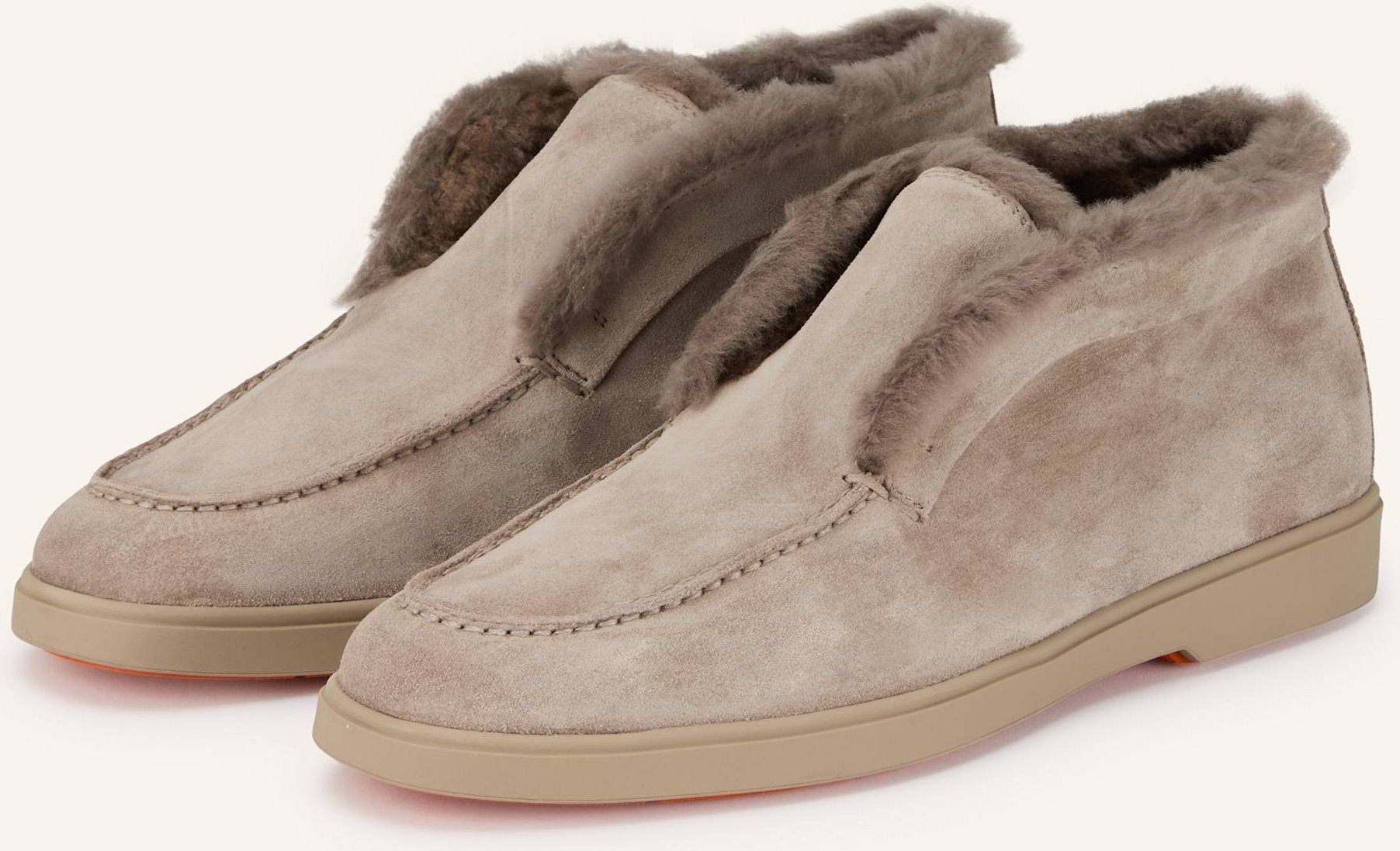 Santoni Boots Fortune beige