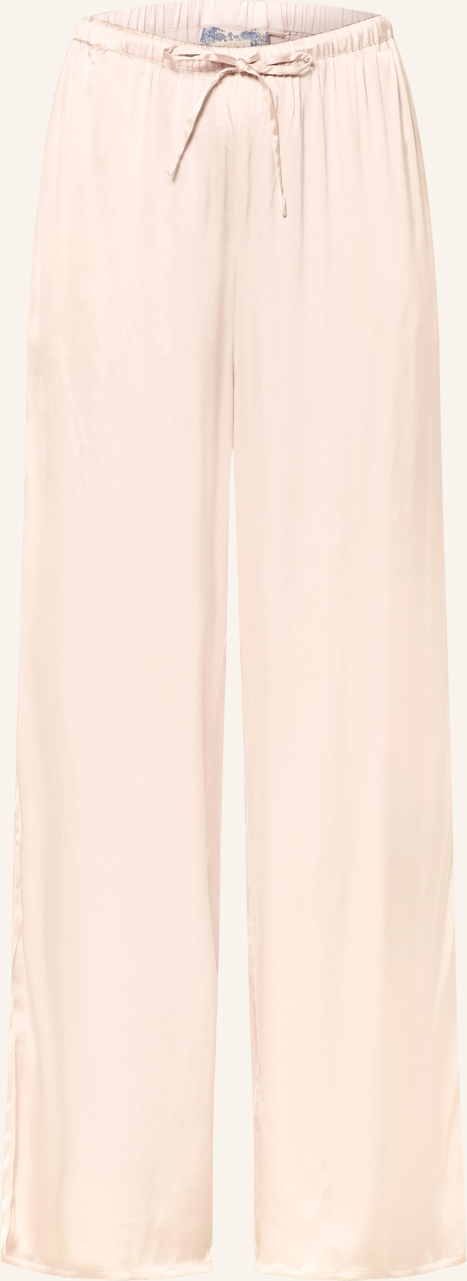 Essenza Schlafhose Ida Uni Aus Satin rosa