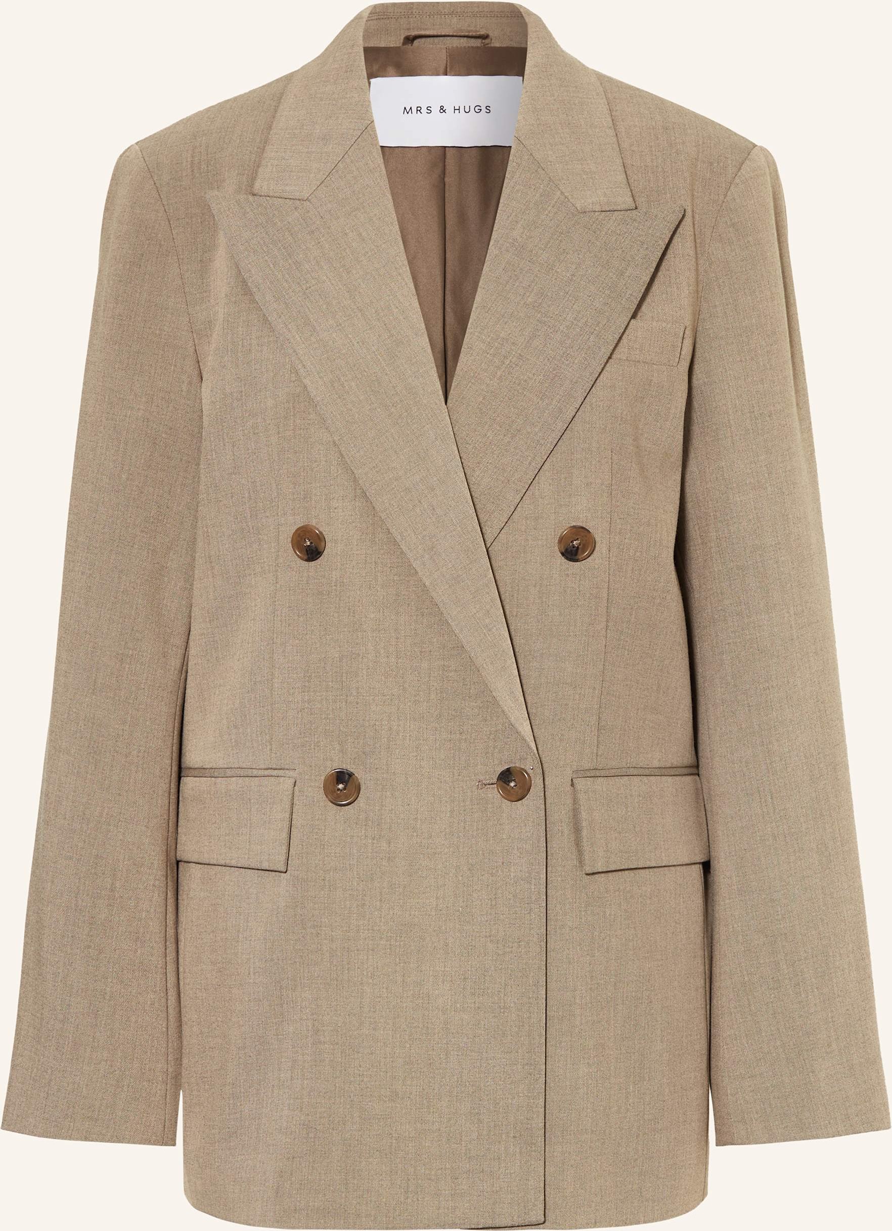 Mrs & Hugs Blazer beige
