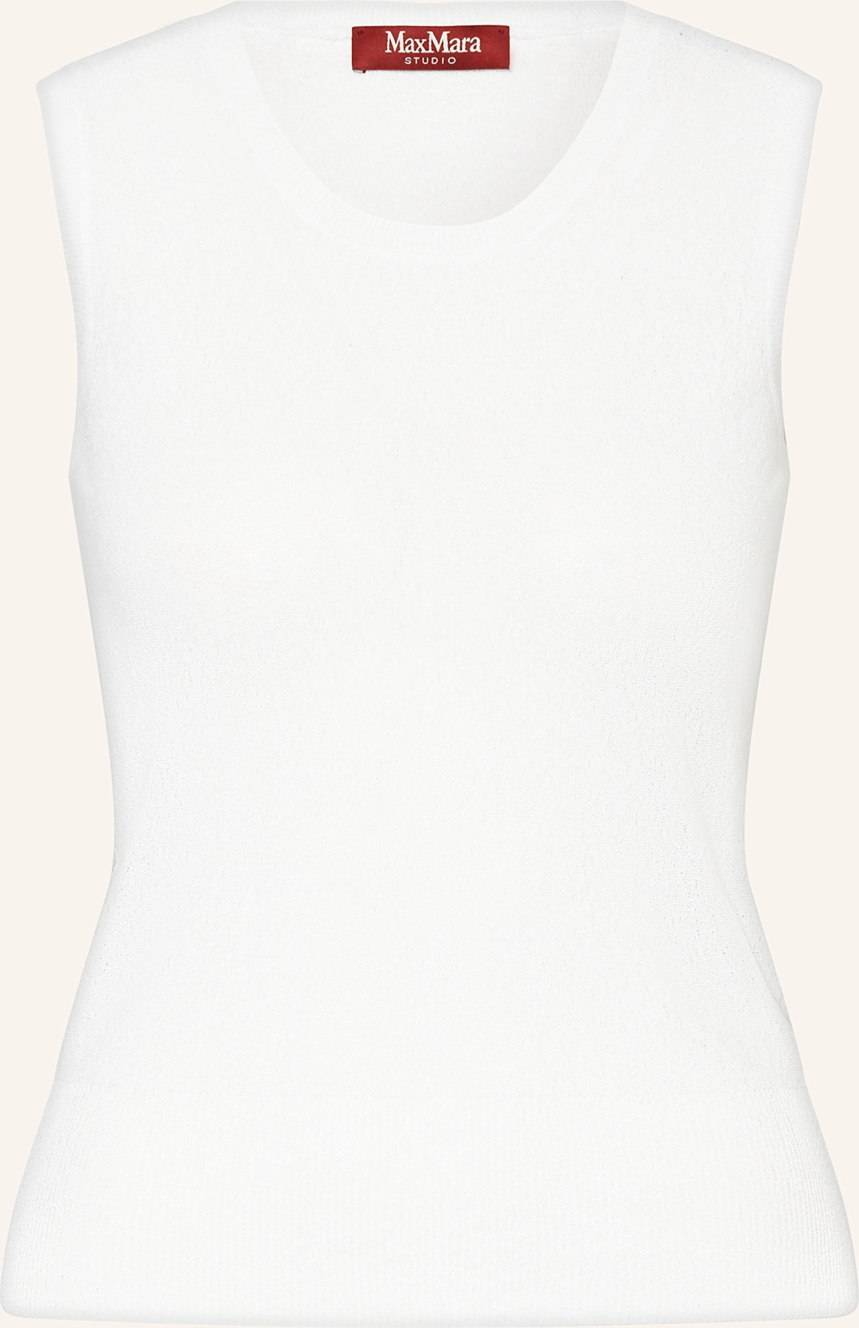 Thumbnail - Max Mara Studio Stricktop Pedone weiss