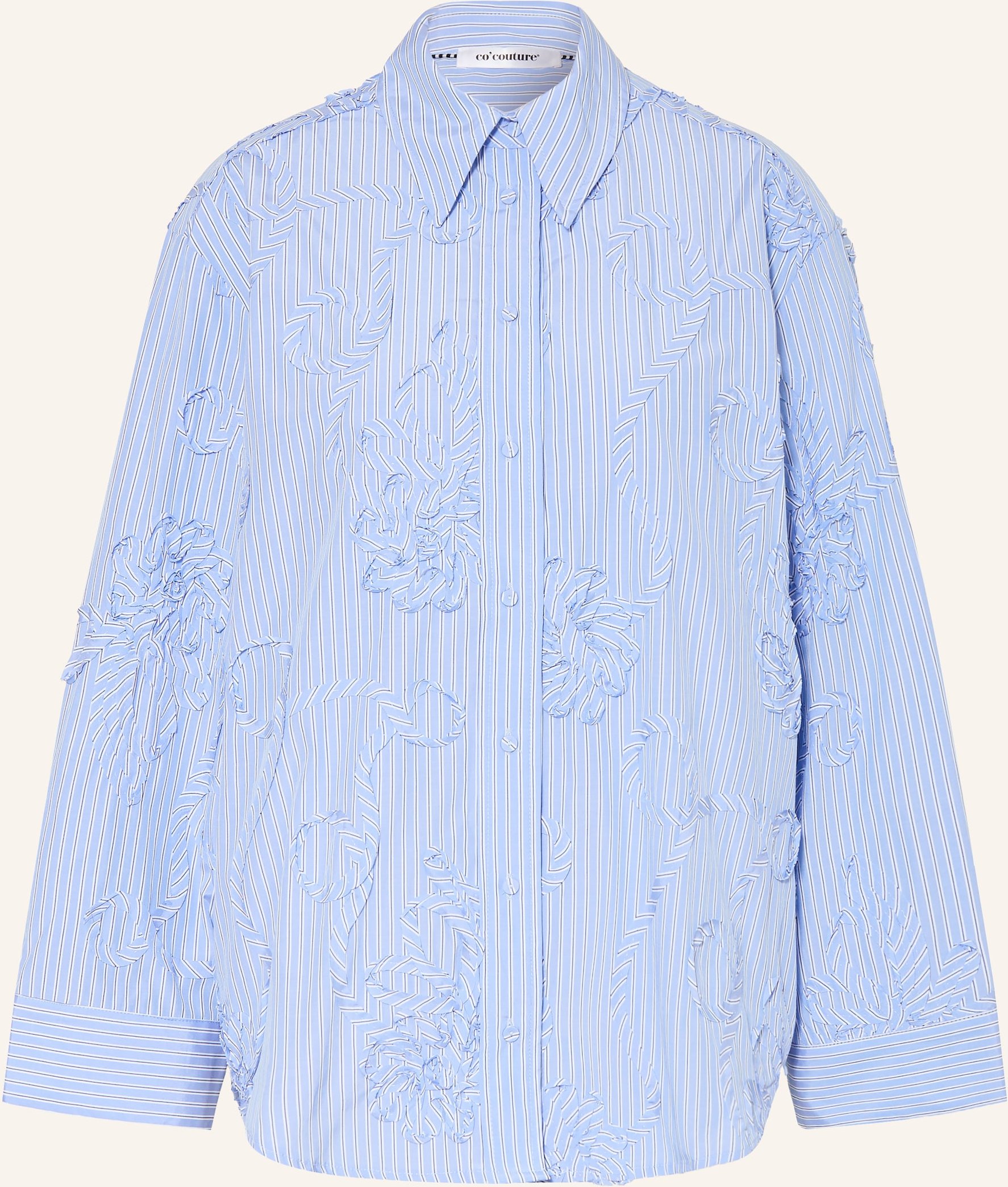 Co'couture Hemdbluse Xaviercc blau