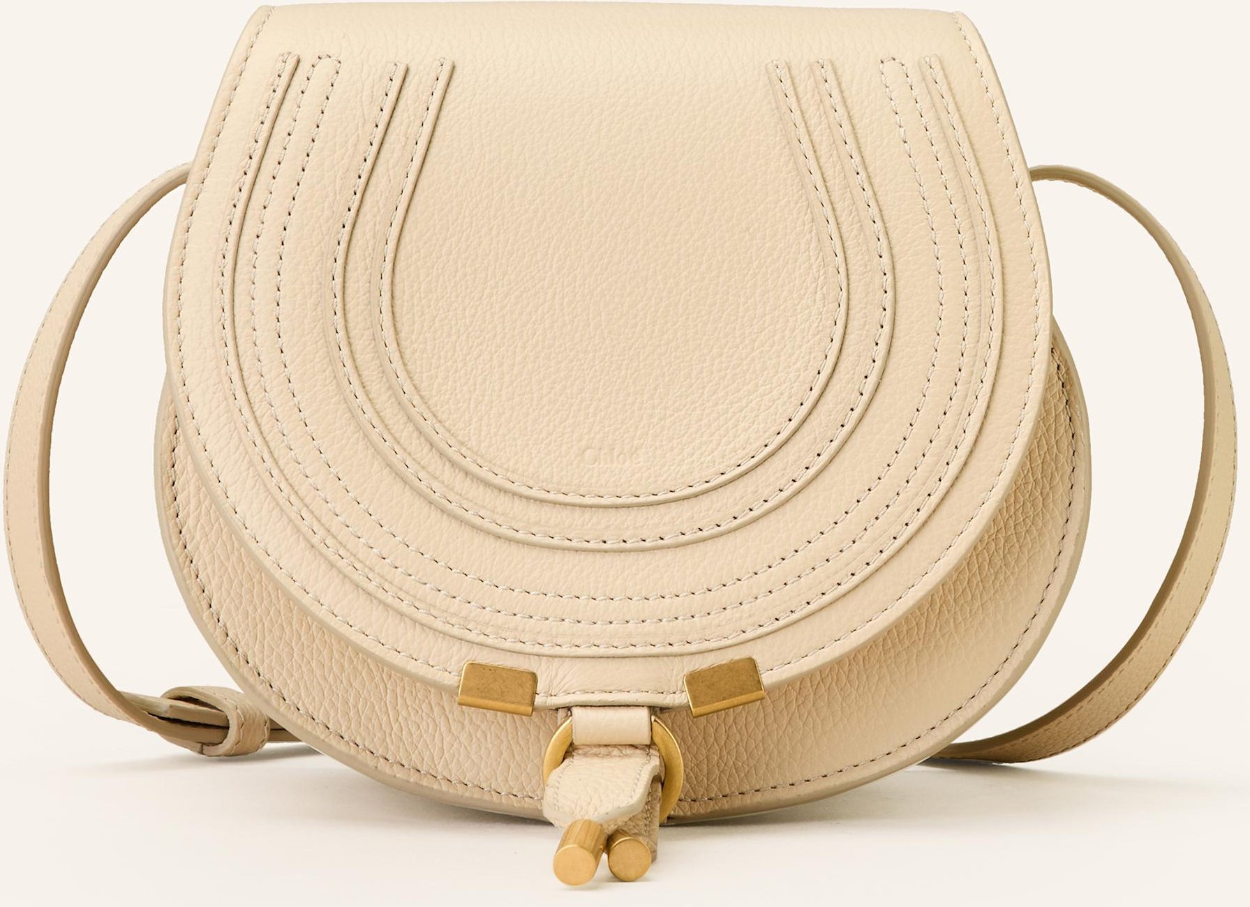 Chloé Umhängetasche Marcie beige